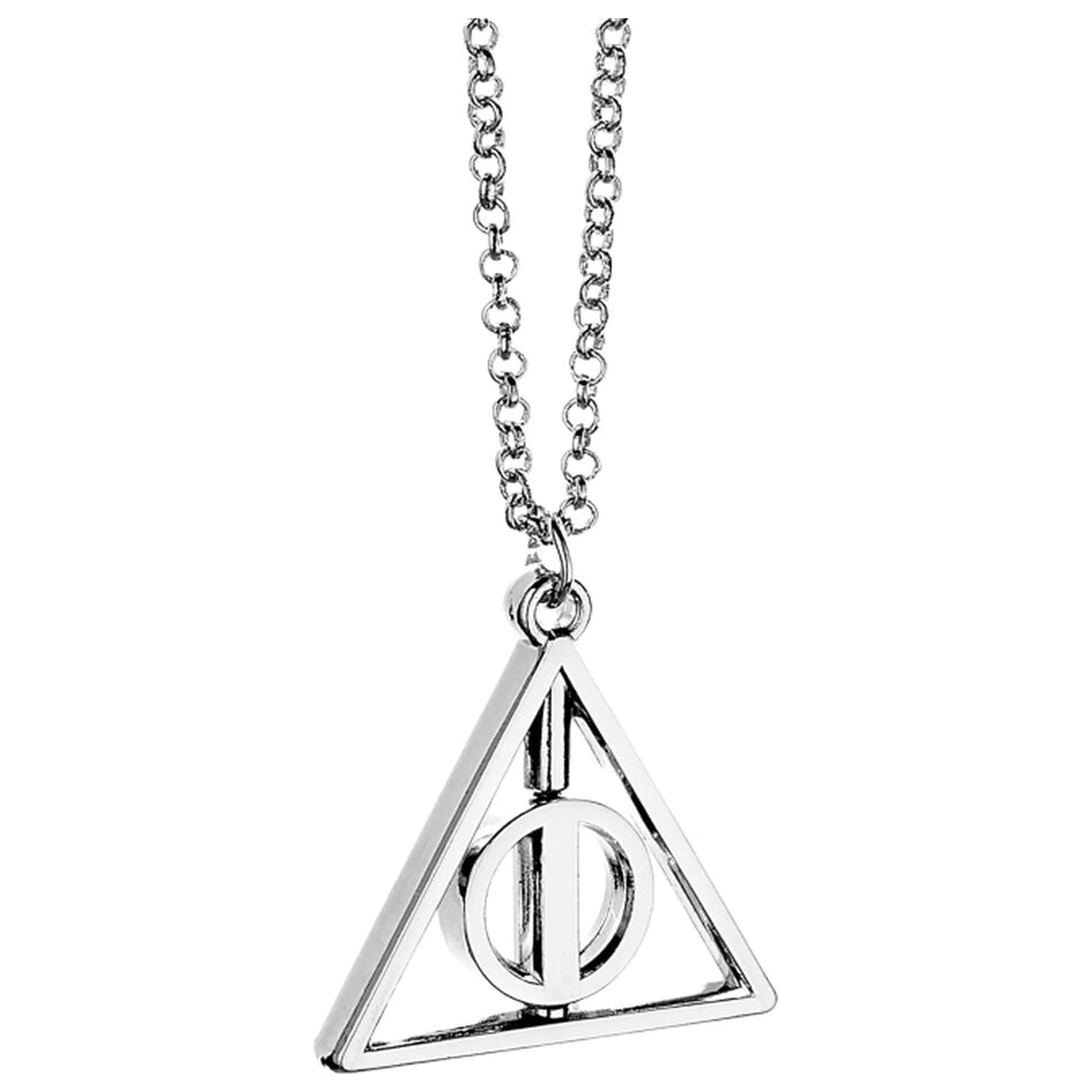 Harry Potter Deathly Hallows obrotowy naszyjnik zdjęcie produktu