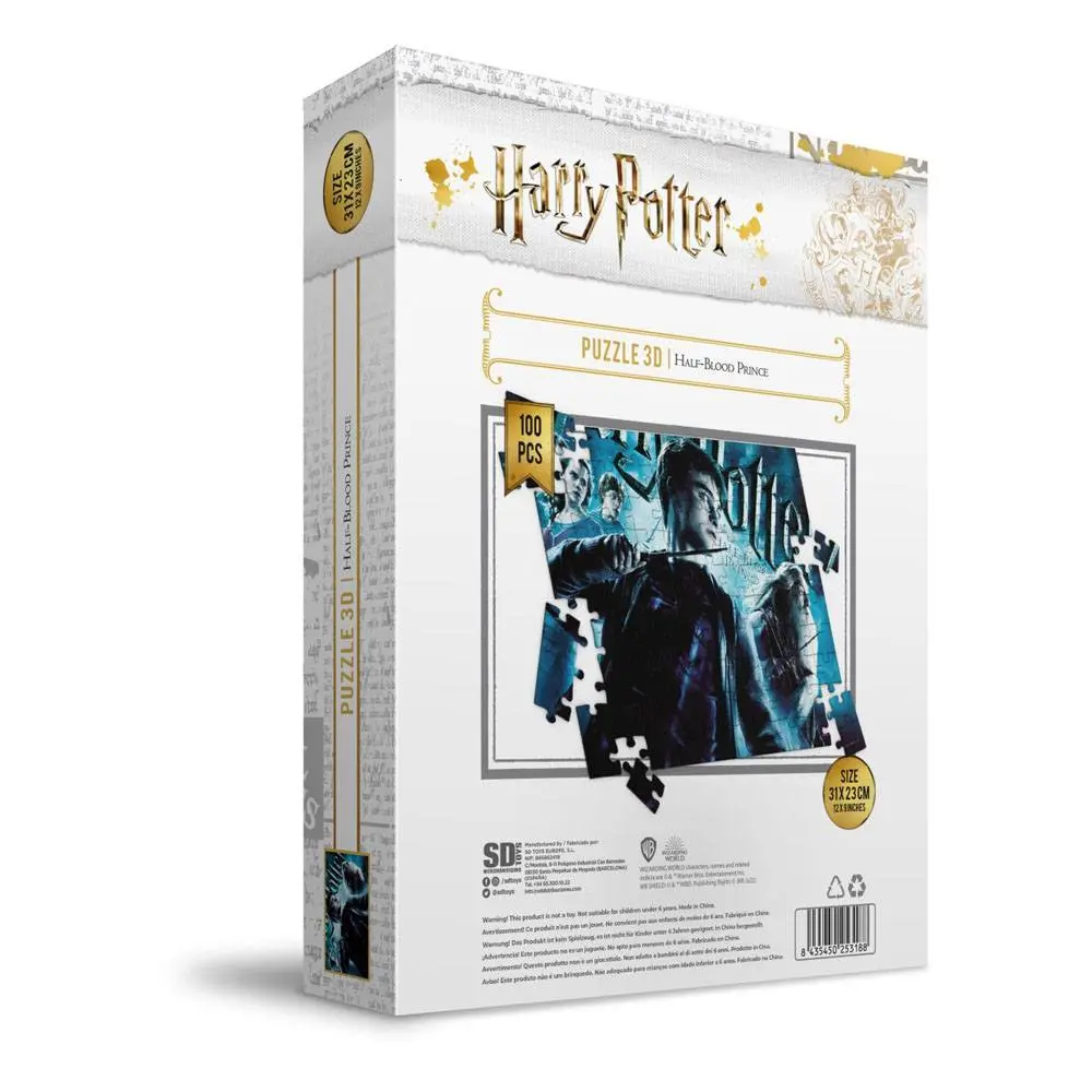 Puzzle Harry Potter z Efektem 3D Książę Półkrwi (100 elementów) zdjęcie produktu