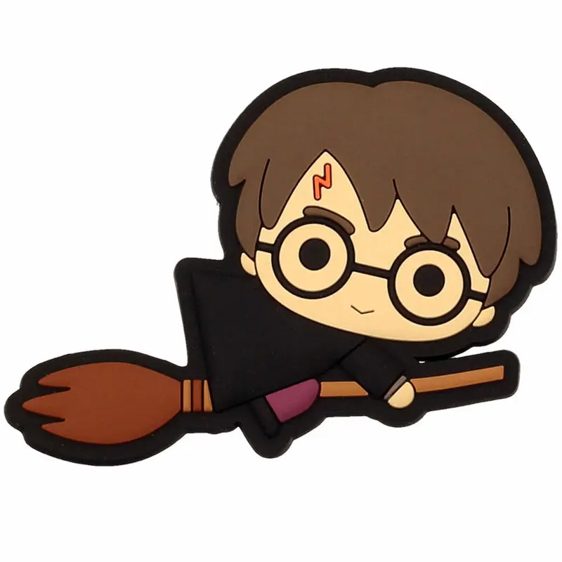 Harry Potter Magnes gumowy Harry Potter Czarny zdjęcie produktu