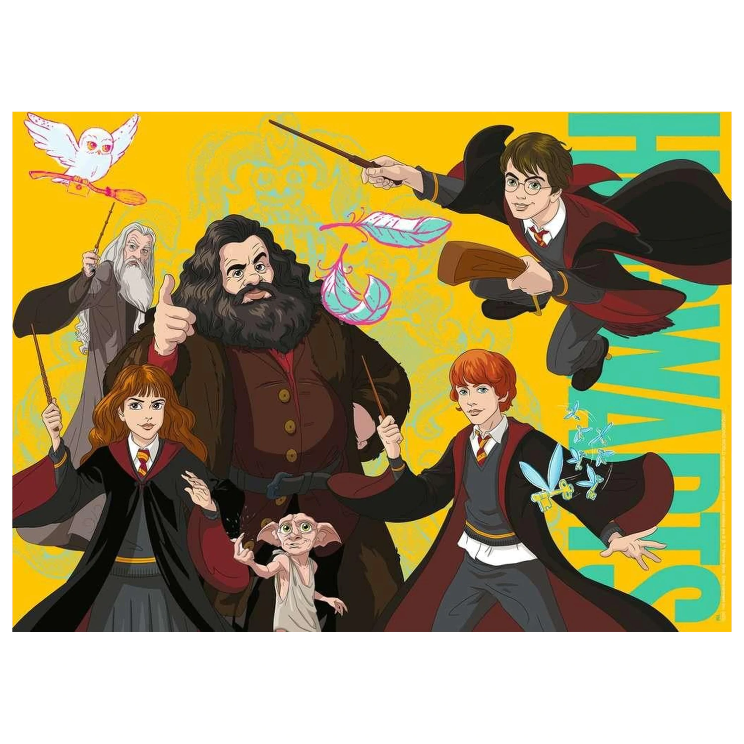 Harry Potter Harry Potter i Inni Czarodzieje Puzzle XXL (100 sztuk) zdjęcie produktu