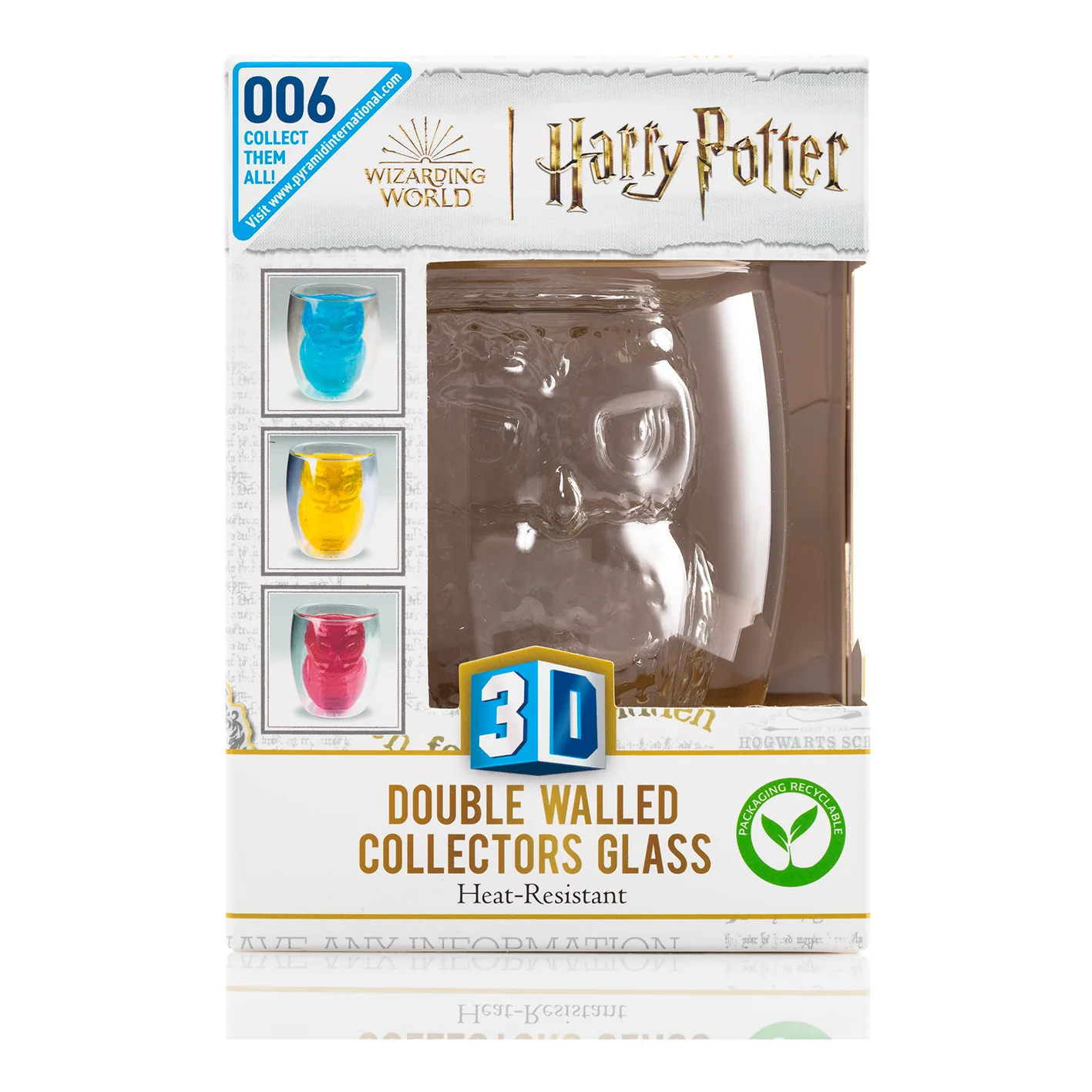 Harry Potter Szkło 3D Hedwiga zdjęcie produktu