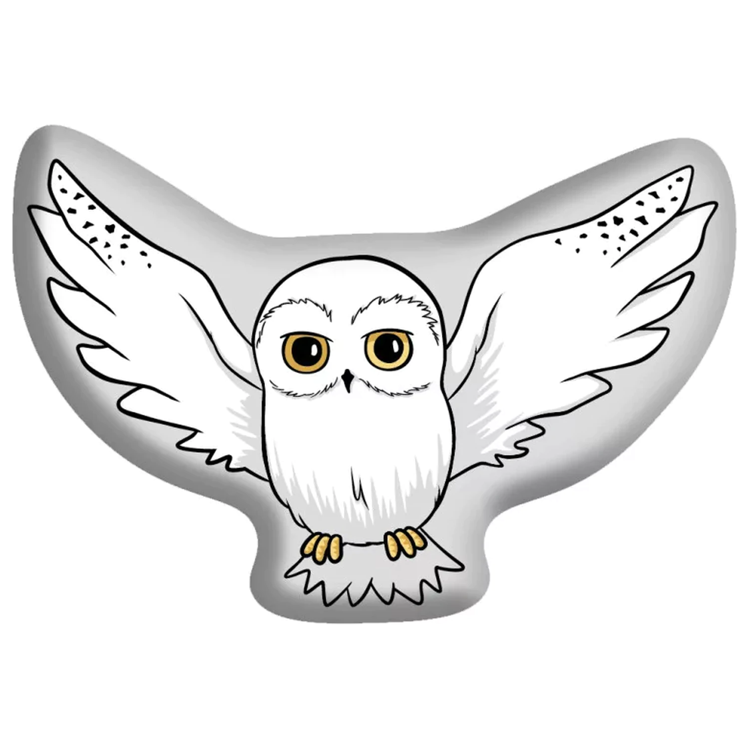 Poduszka kształtowa Harry Potter Hedwig Flying, poduszka dekoracyjna 43x30 cm zdjęcie produktu