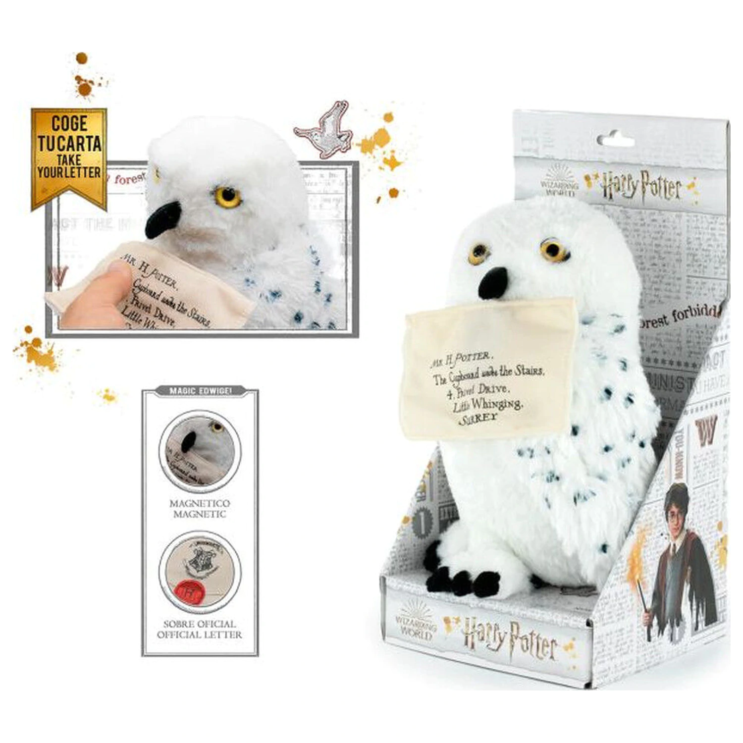 Harry Potter Hedwiga Sowa pluszowa zabawka 30cm zdjęcie produktu