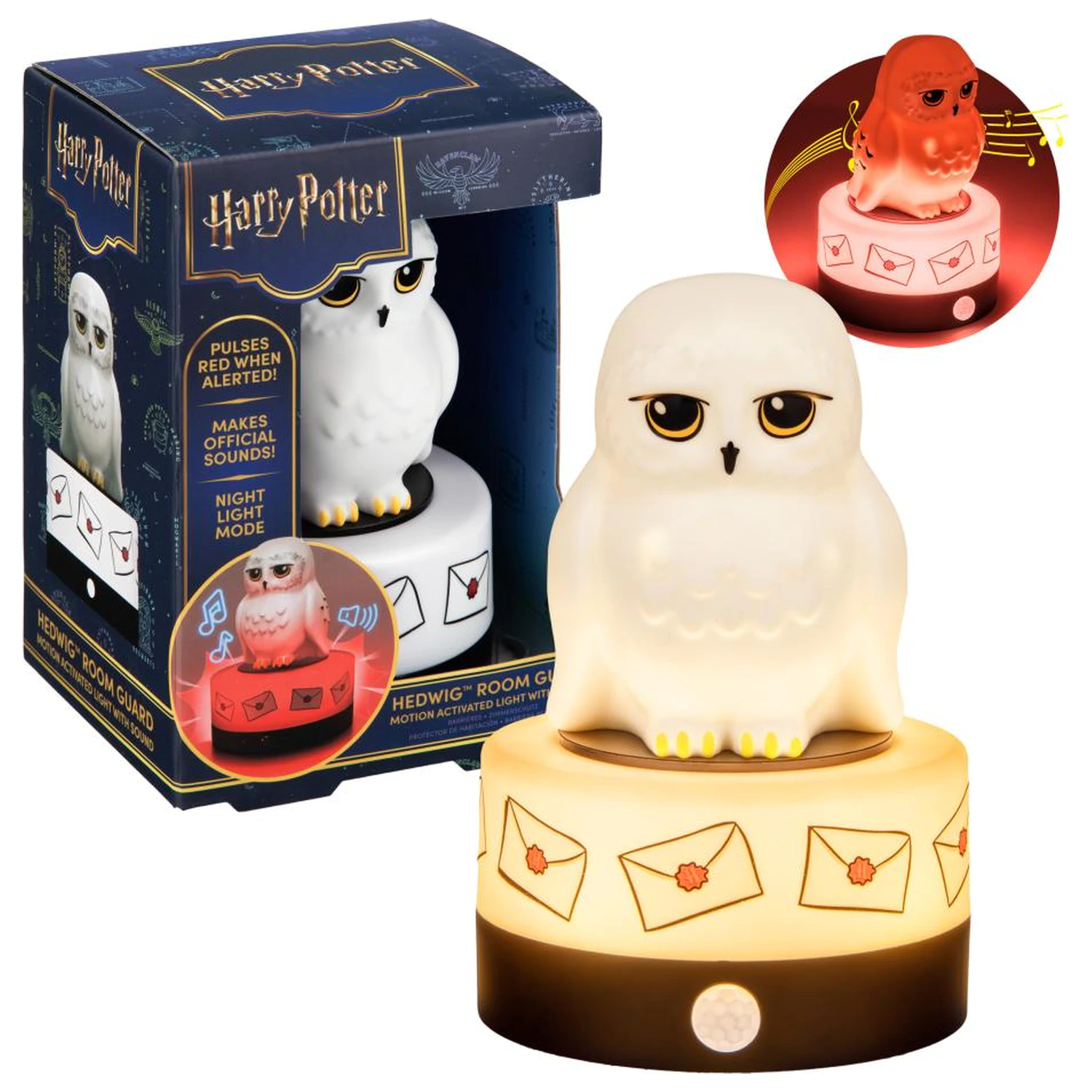 Harry Potter Hedwig lampa strażnicza do pokoju z czujnikiem ruchu zdjęcie produktu
