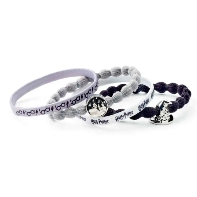 Harry Potter Hogwarts pack 4 gumki do włosów zdjęcie produktu