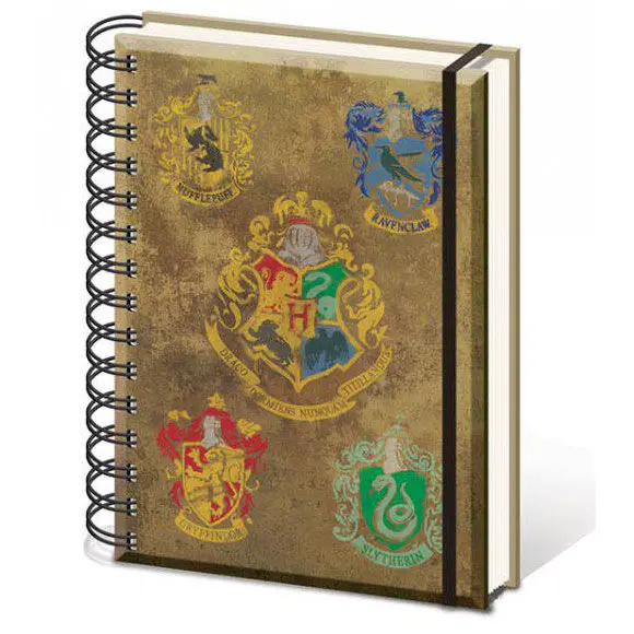 Harry Potter Notebook A5 Herby Hogwartu zdjęcie produktu