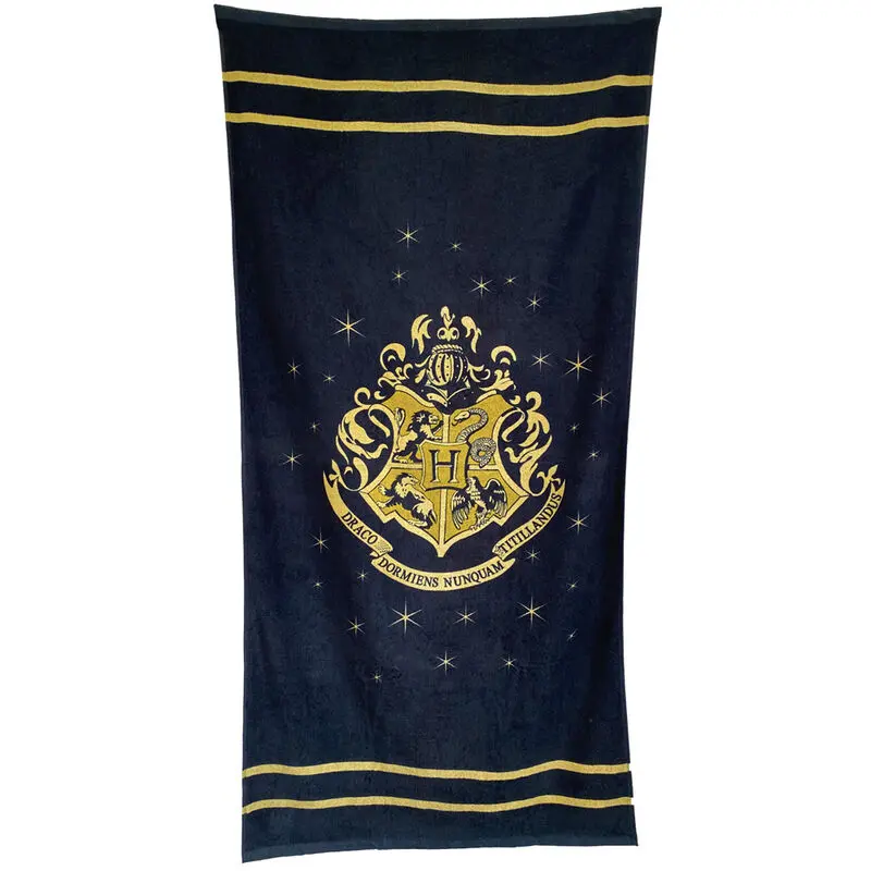 Harry Potter Ręcznik Hogwarts Gold Crest 150 x 75 cm zdjęcie produktu