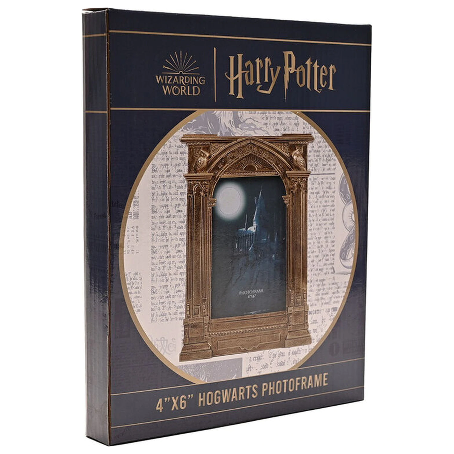 Harry Potter Hogwarts złota ramka na zdjęcie zdjęcie produktu
