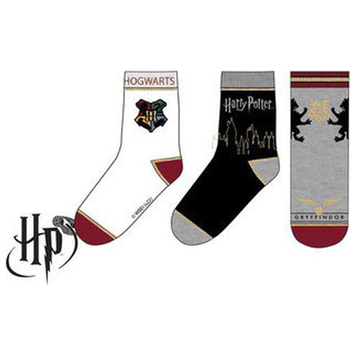 Harry Potter Hogwarts Dziecięce Skarpetki 27/30 zdjęcie produktu
