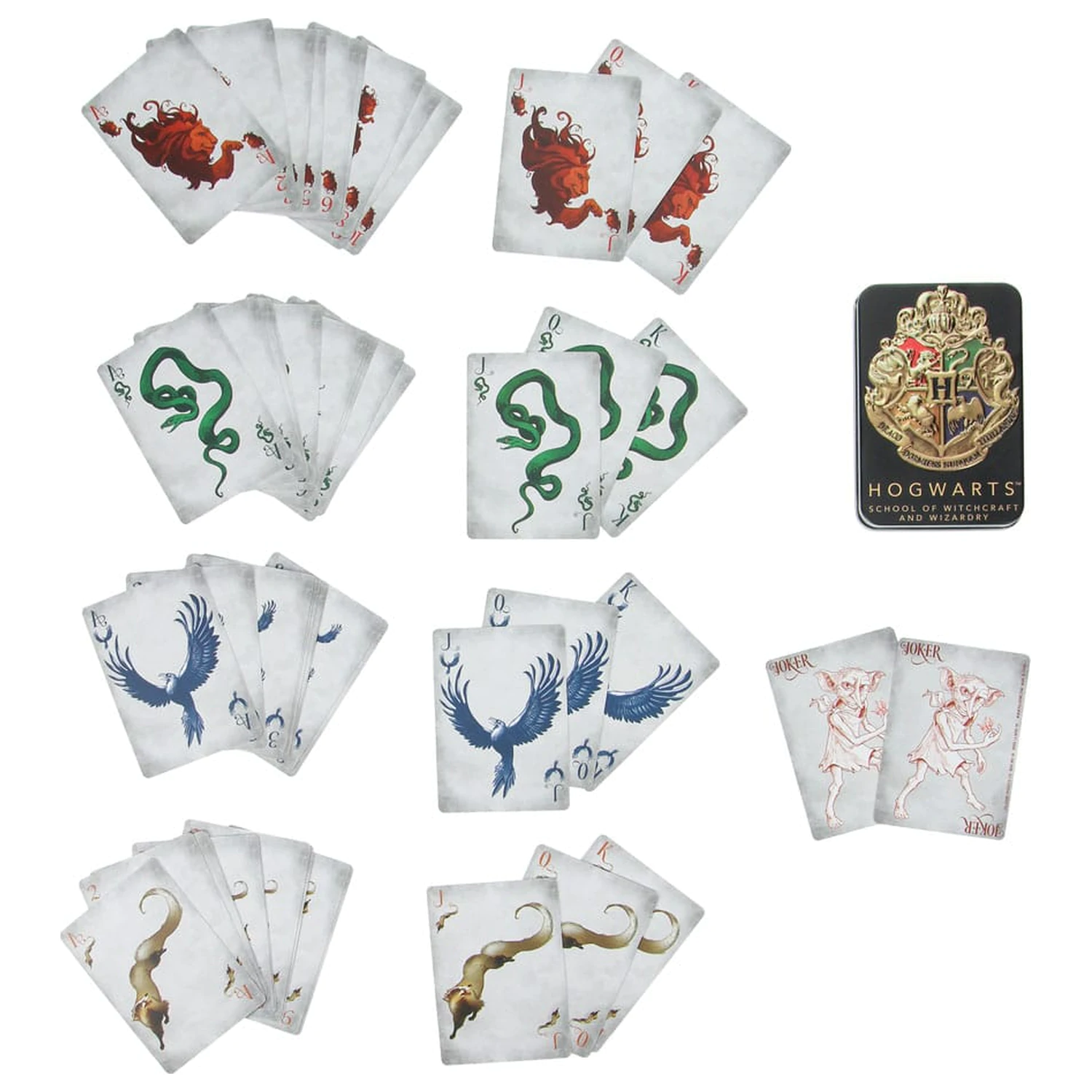 Karty do Gry Harry Potter Hogwarts zdjęcie produktu