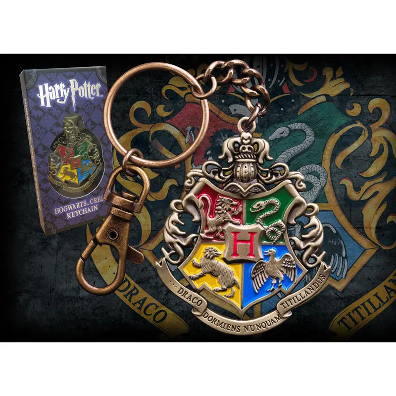 Harry Potter Metalowy Brelok do Kluczy Hogwarts 5 cm zdjęcie produktu