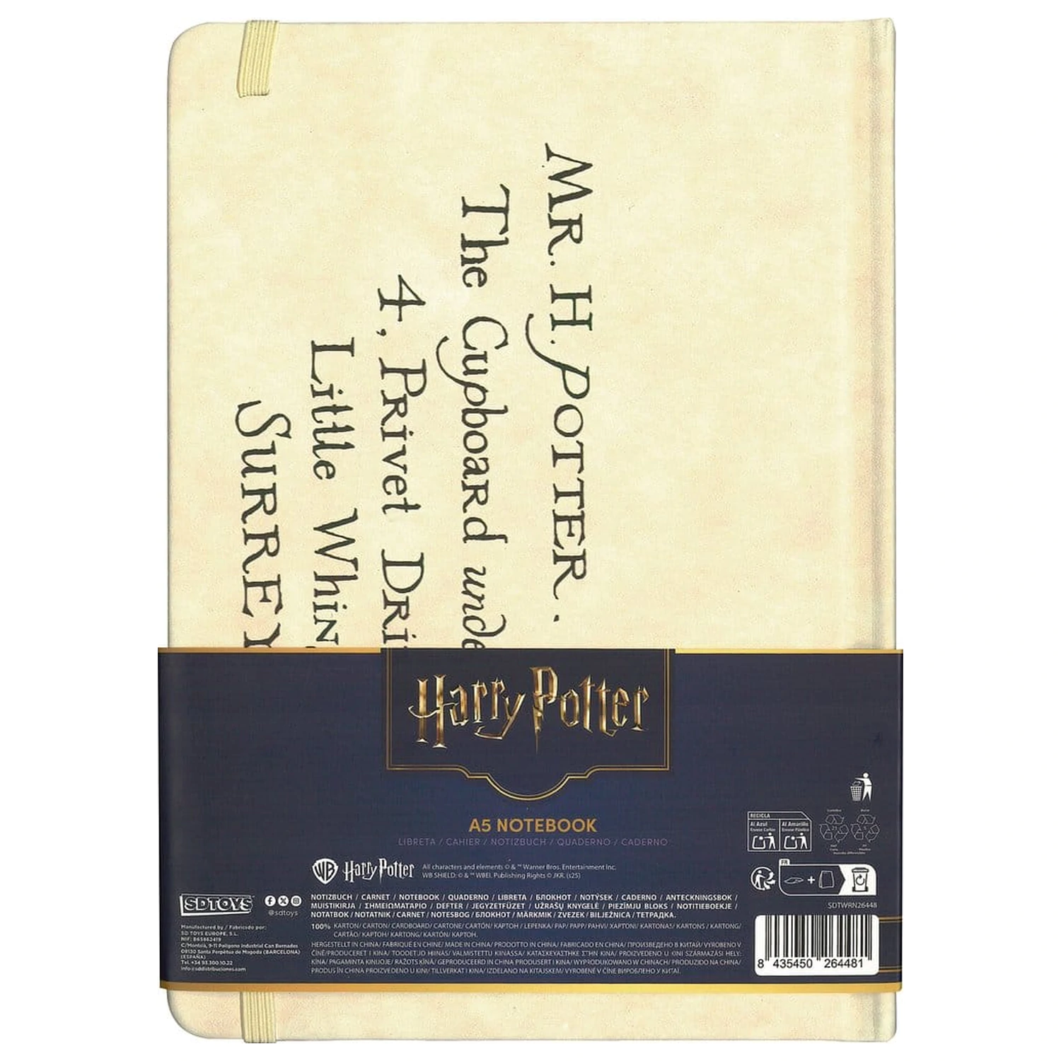 Harry Potter Notatnik w twardej oprawie Hogwarts Letter 21 cm zdjęcie produktu