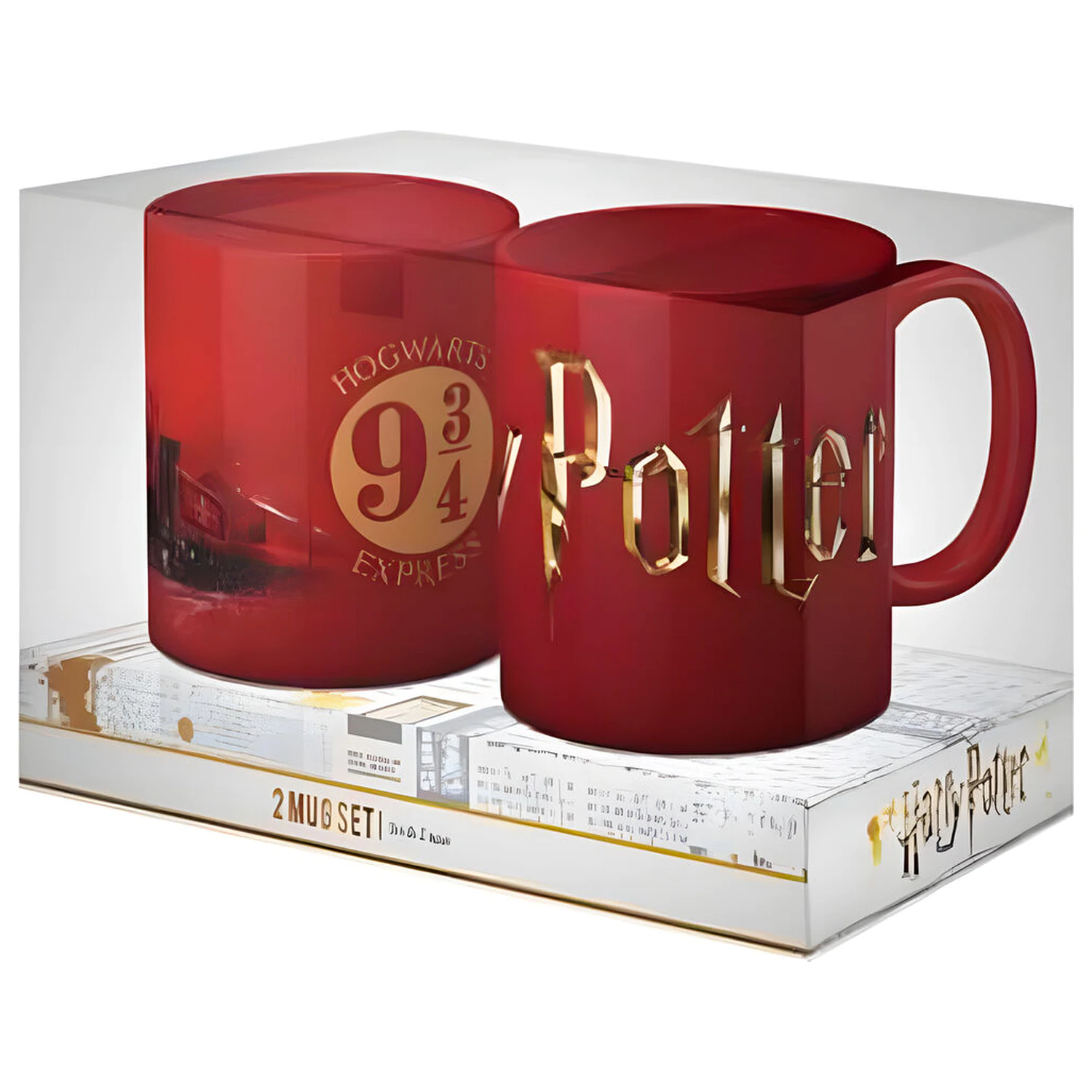 "Harry Potter Hogwarts logo zestaw kubków" zdjęcie produktu