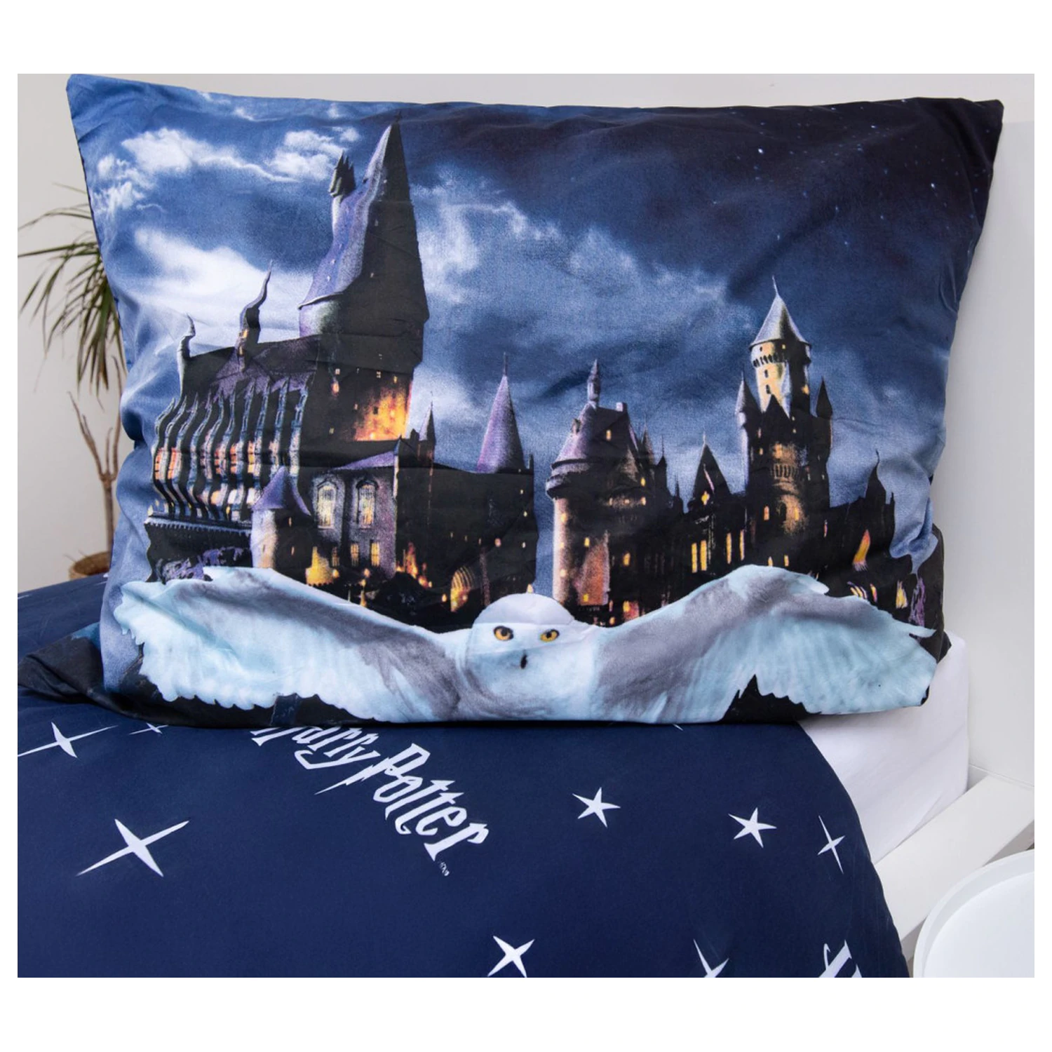 Harry Potter Hogwarts Night Mikrofibrowa Poszwa na kołdrę zdjęcie produktu
