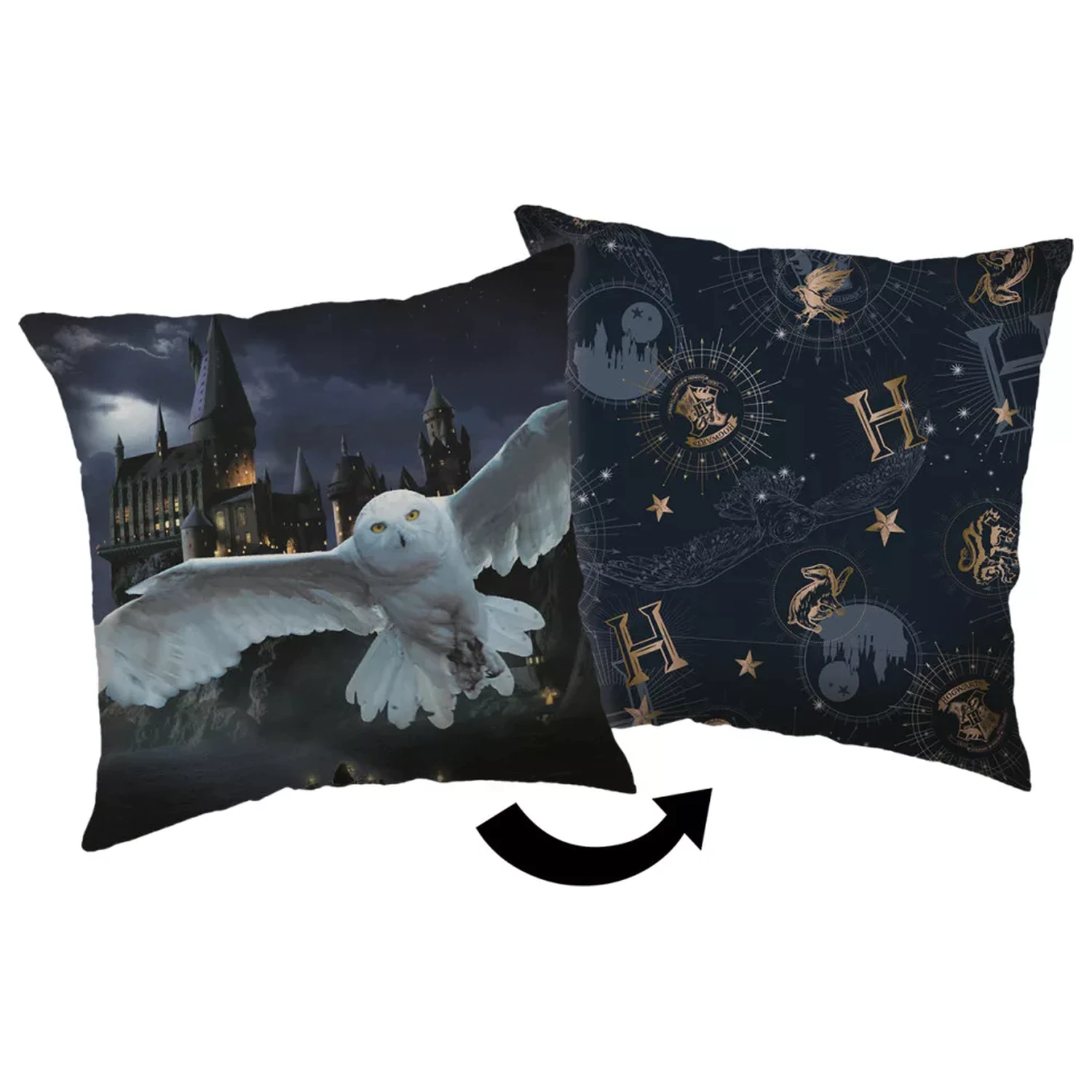 Harry Potter Hogwarts Night poduszka, poduszka dekoracyjna zdjęcie produktu