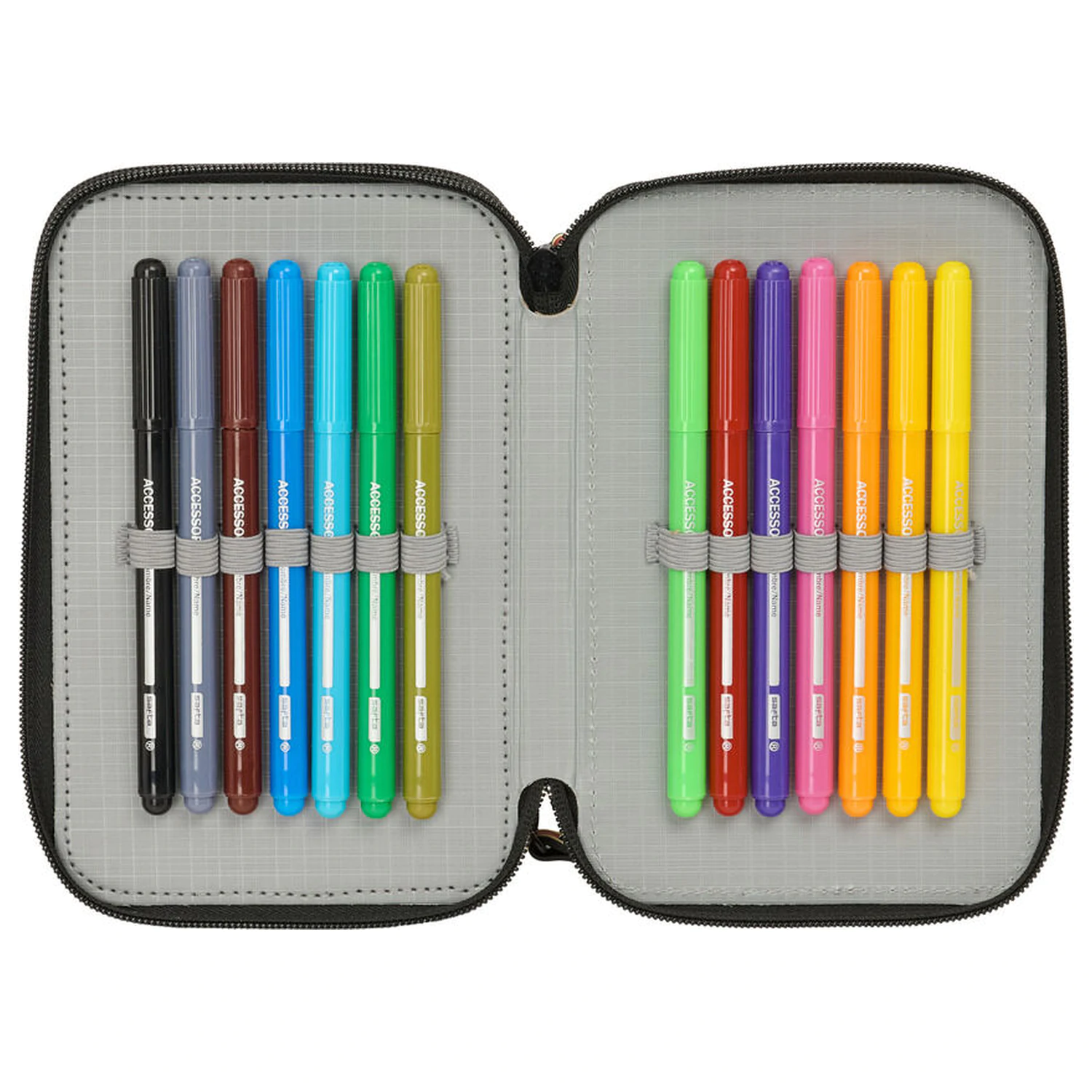 Harry Potter Hogwarts potrójny piórnik 37 szt. zdjęcie produktu