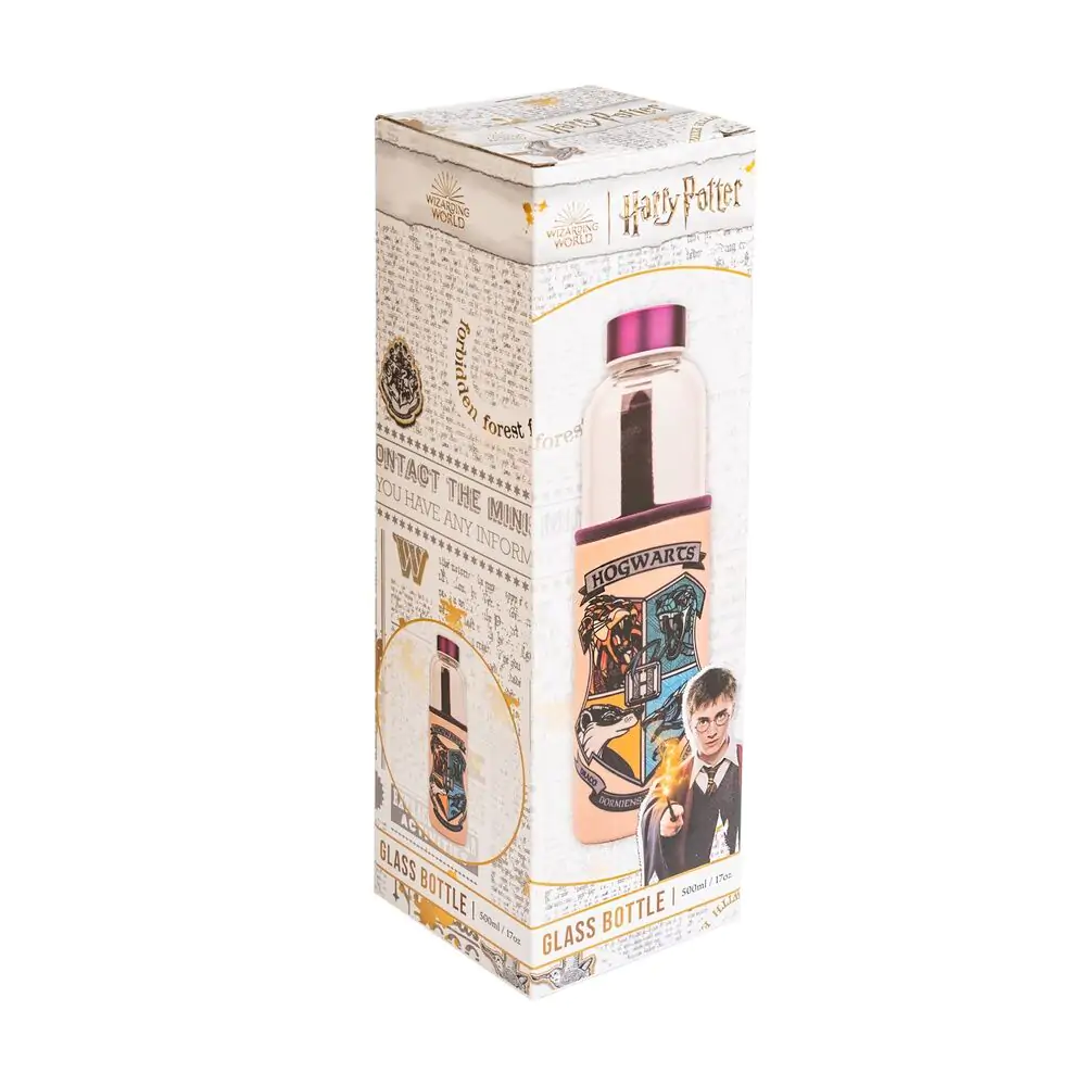 Szklana butelka Harry Potter Hogwarts 500 ml zdjęcie produktu