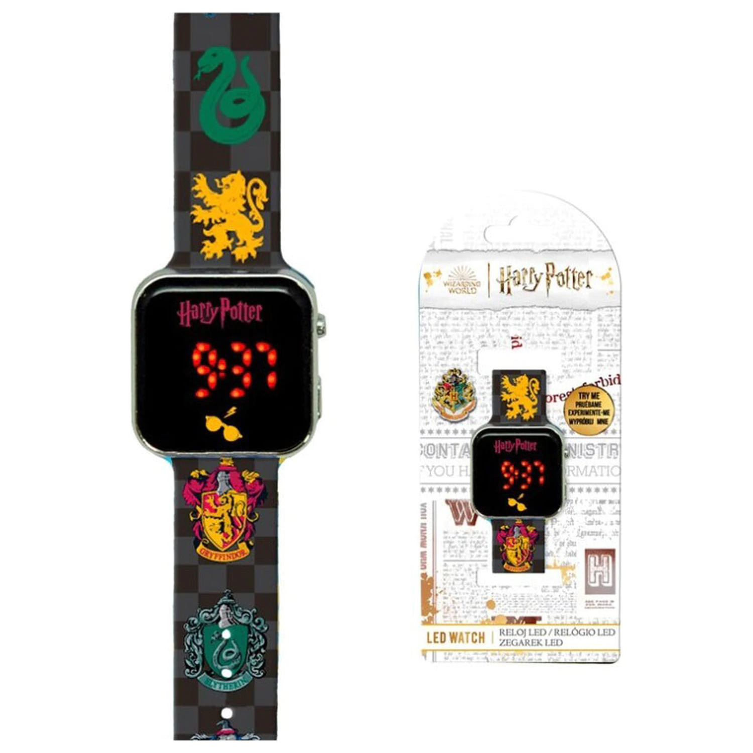 Harry Potter Houses cyfrowy LED zegarek na rękę zdjęcie produktu