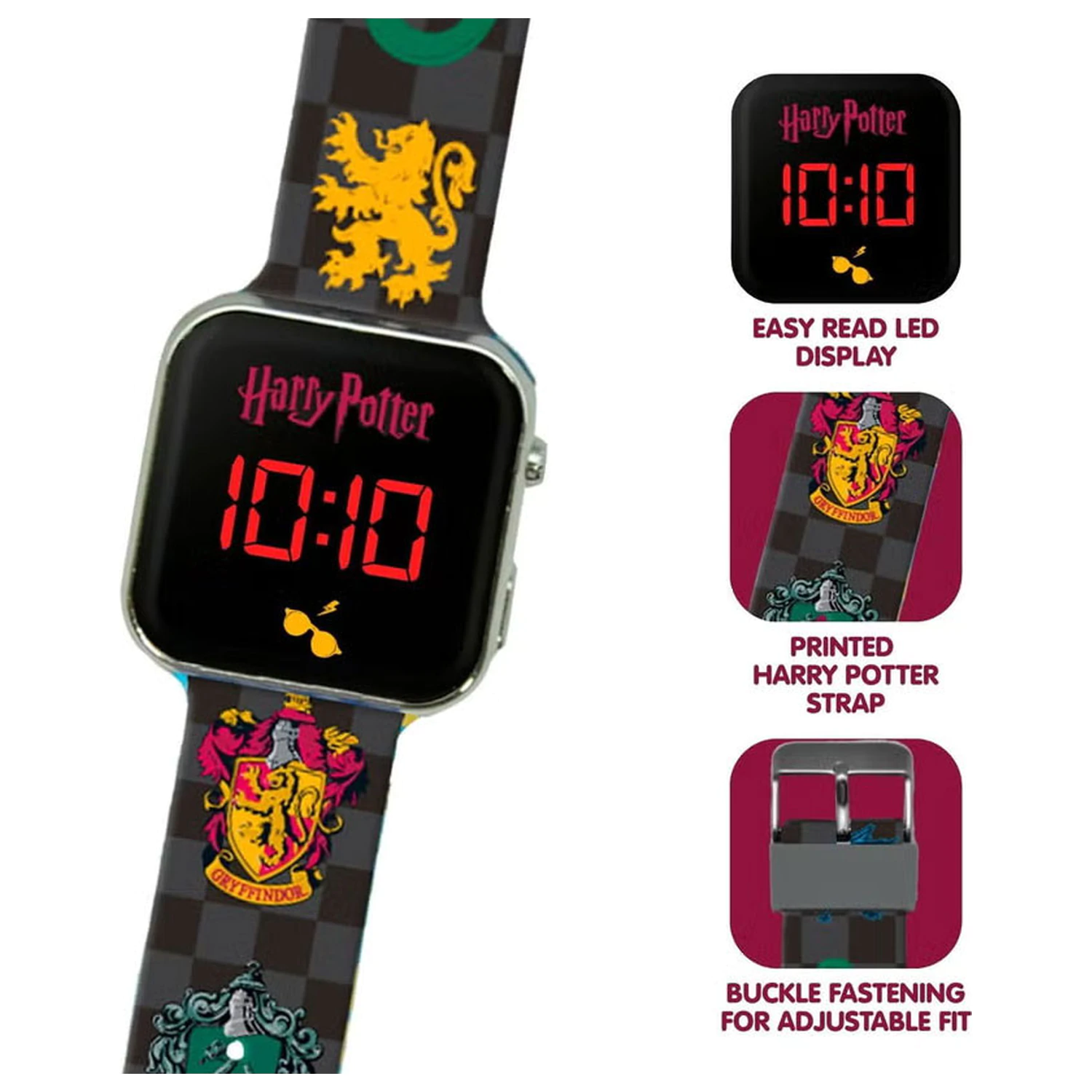 Harry Potter Houses cyfrowy LED zegarek na rękę zdjęcie produktu