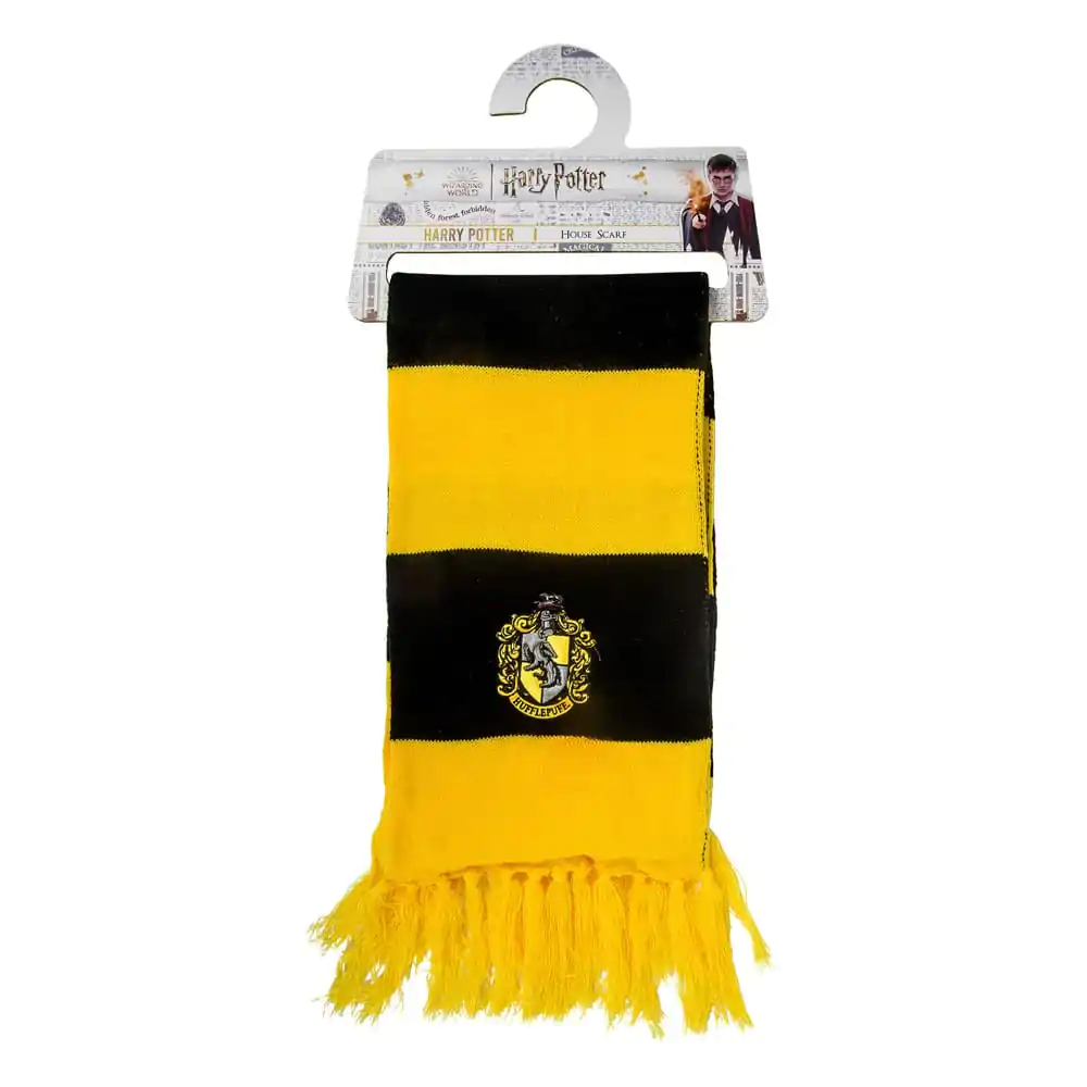 Szalik Harry Potter Hufflepuff Bold Stripes (Hanger) 160 cm zdjęcie produktu