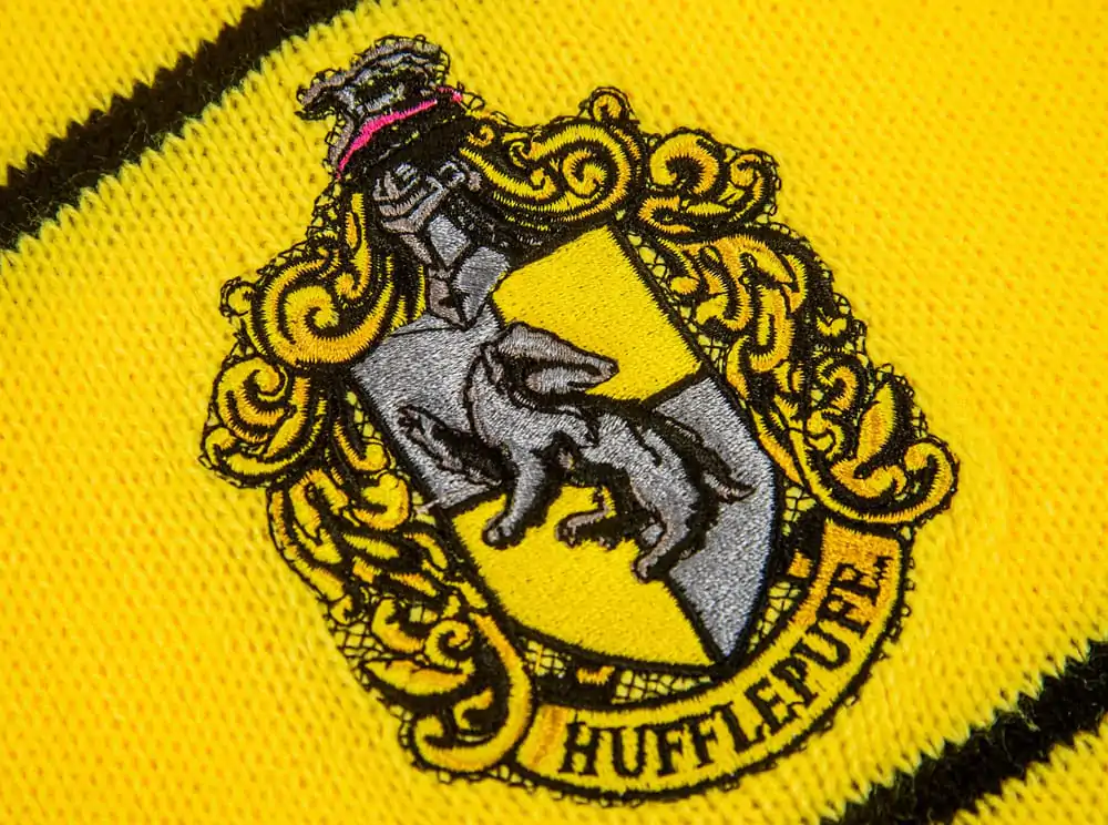 Harry Potter Szalik Hufflepuff Cienkie Paski (Hanger) 160 cm zdjęcie produktu