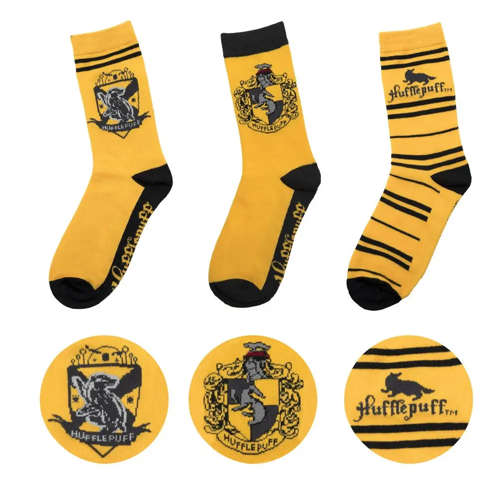 Harry Potter Skarpety 3-Pack Hufflepuff zdjęcie produktu