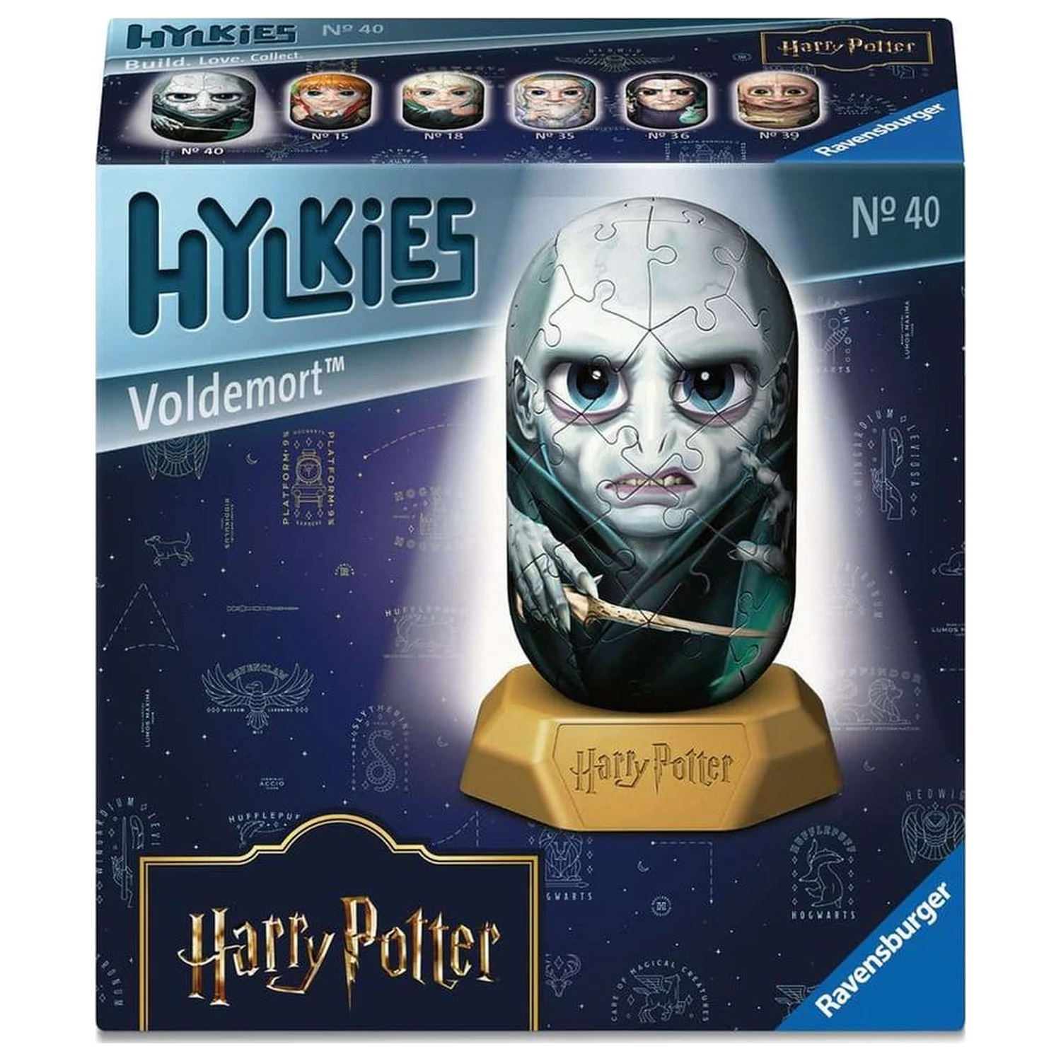 Harry Potter Hylkies 3D puzzle #40 Voldemort 12 cm zdjęcie produktu