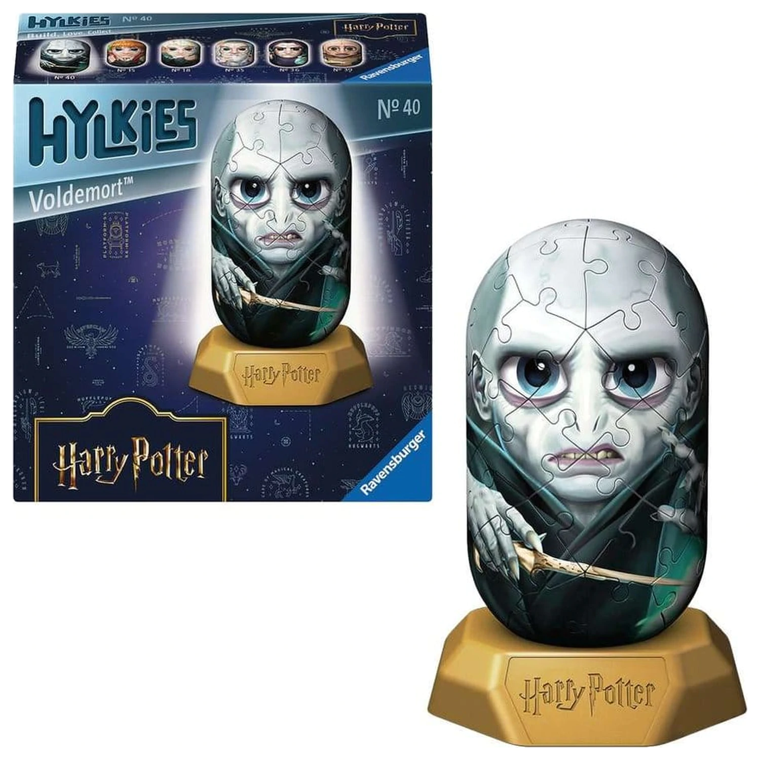 Harry Potter Hylkies 3D puzzle #40 Voldemort 12 cm zdjęcie produktu
