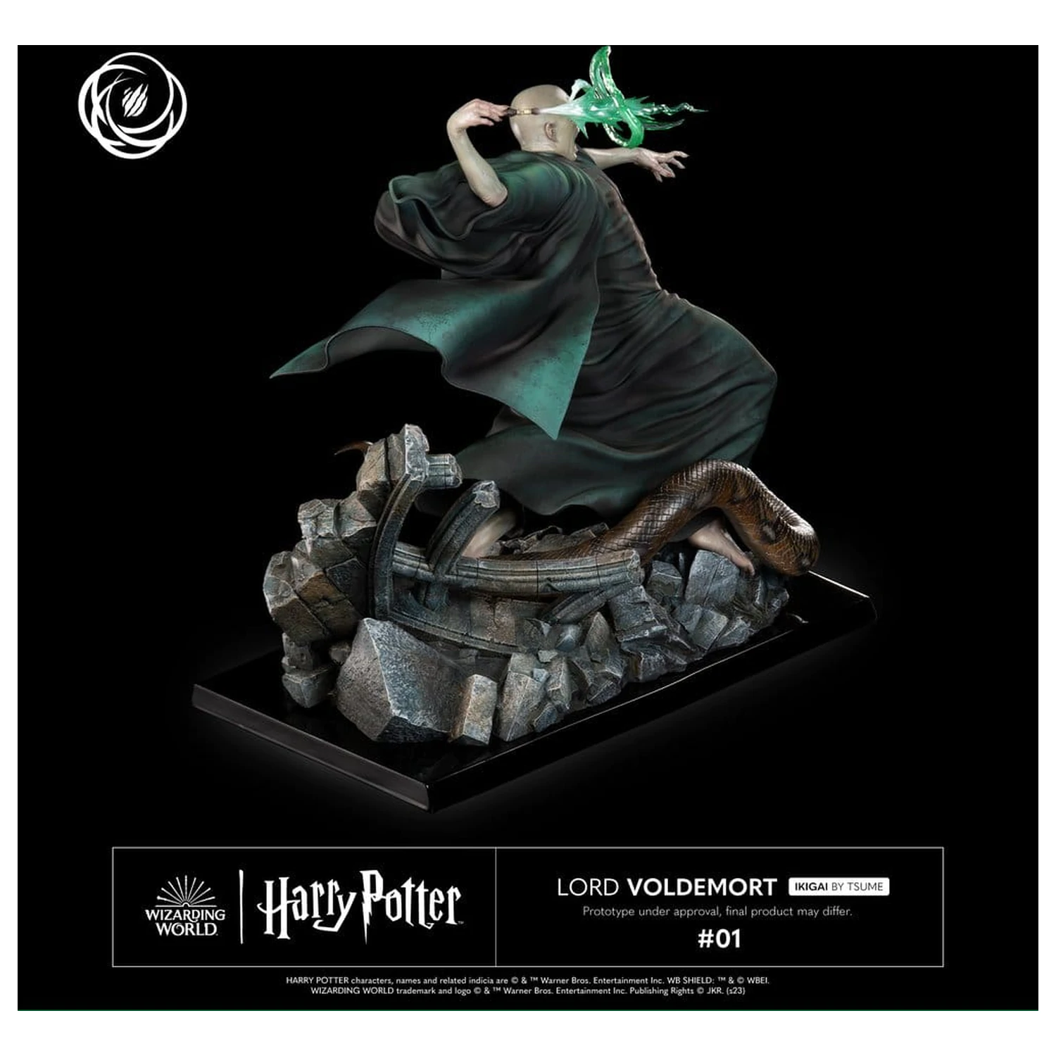 Harry Potter IKIGAI Figurka 1/6 Lord Voldemort 32 cm zdjęcie produktu
