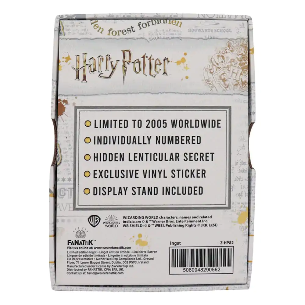 Sztabka Harry Potter Ingot Armia Dumbledore'a Limited Edition zdjęcie produktu