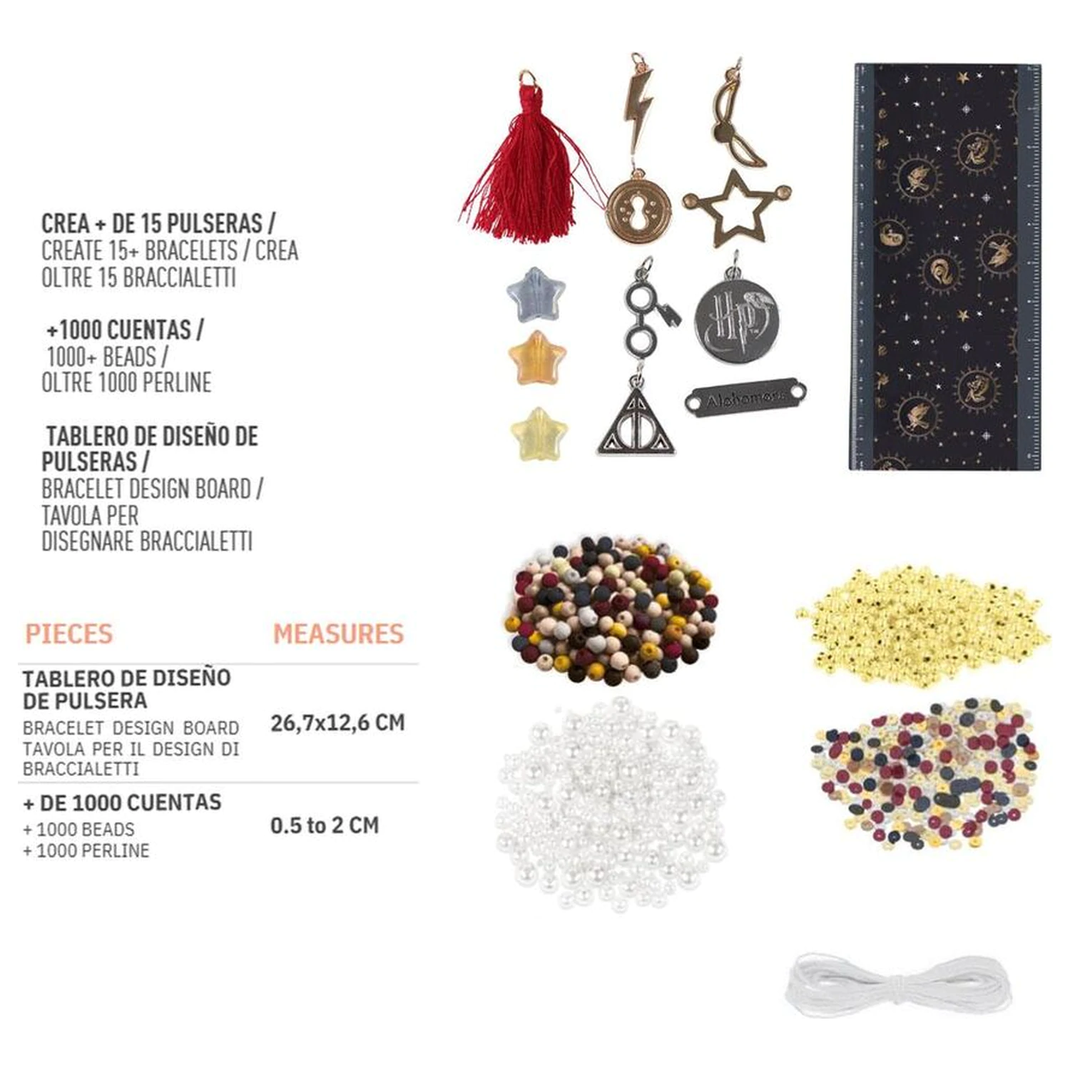 Harry Potter zestaw do tworzenia bransoletek zdjęcie produktu