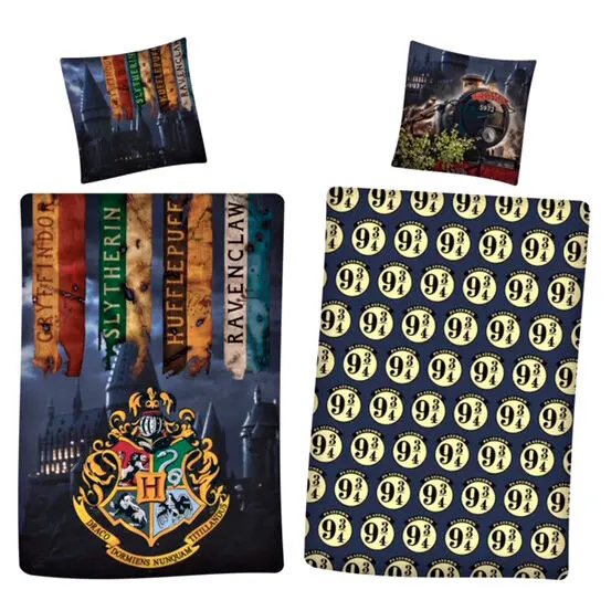 Dwustronna poszwa na kołdrę Harry Potter bed 90cm zdjęcie produktu