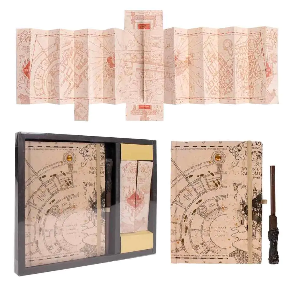 Harry Potter Stationery Set Mapa Huncwotów zdjęcie produktu