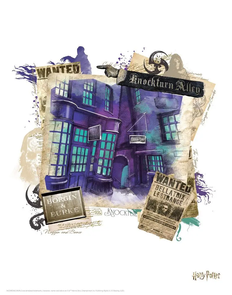 Harry Potter Litografia Zestaw 10 sztuk 36 x 28 cm zdjęcie produktu