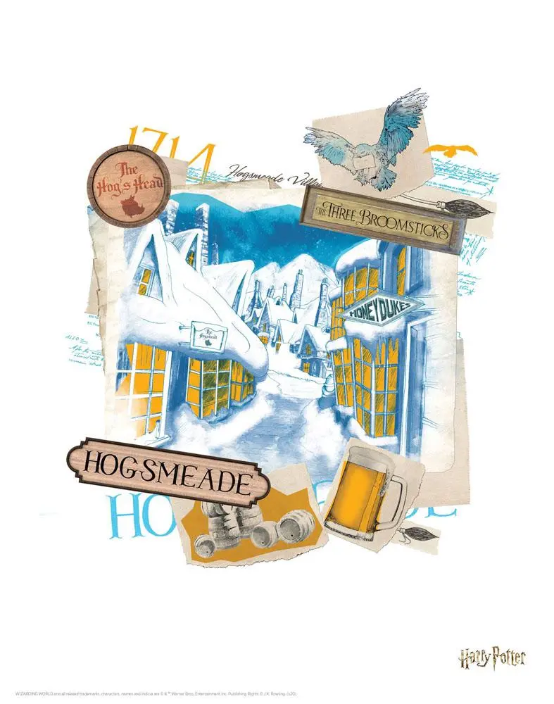Harry Potter Litografia Zestaw 10 sztuk 36 x 28 cm zdjęcie produktu