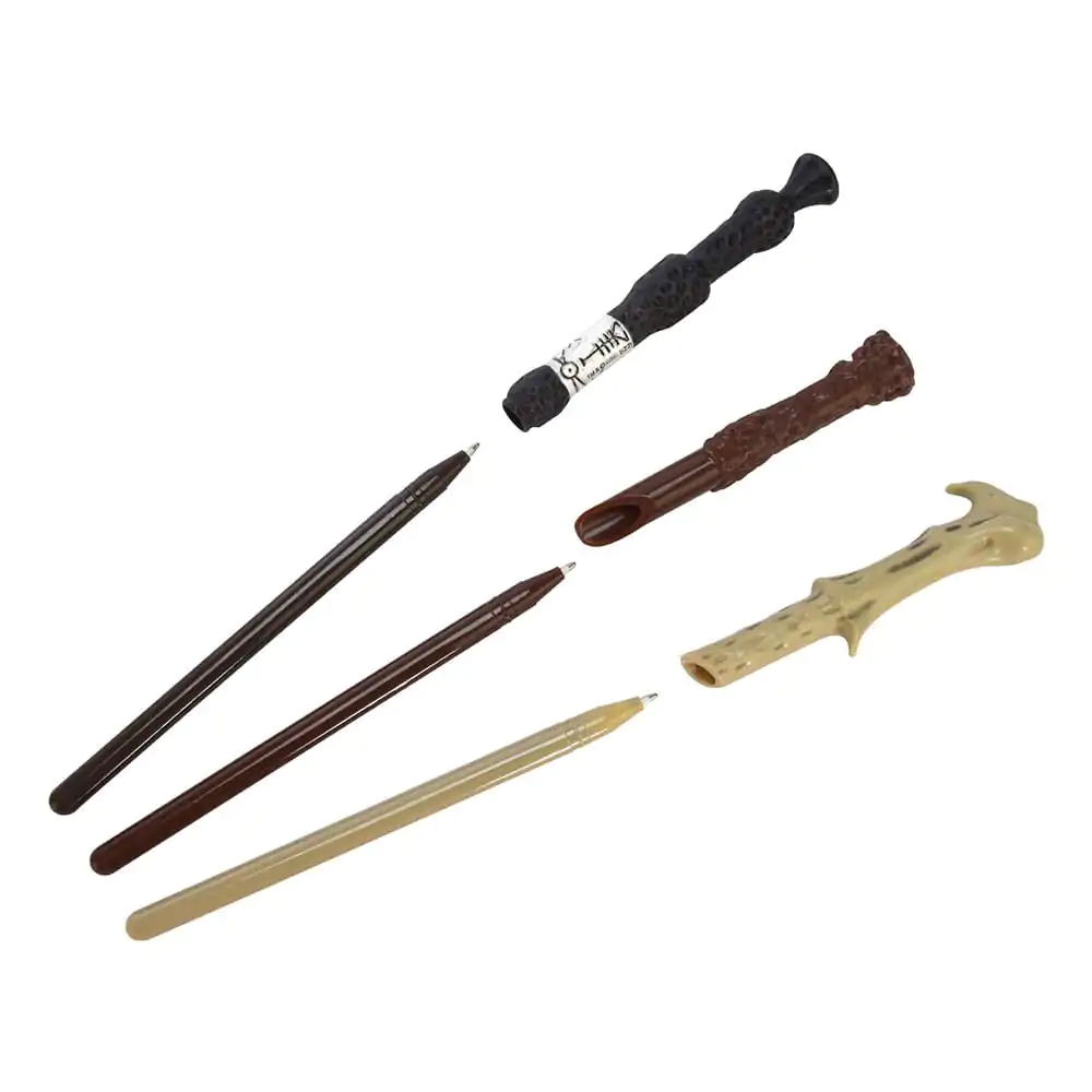 Harry Potter Triple Wand Pen Pack Magiczne Lokacje zdjęcie produktu