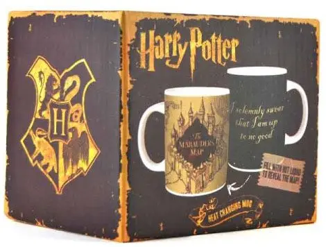 Harry Potter Magiczny Kubek zmieniający kolor Mapa Huncwotów zdjęcie produktu