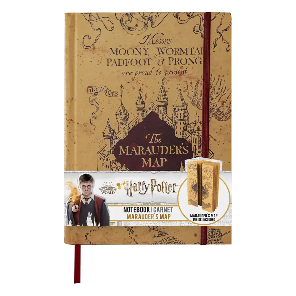 Notatnik Harry Potter A5 Mapa Huncwotów zdjęcie produktu