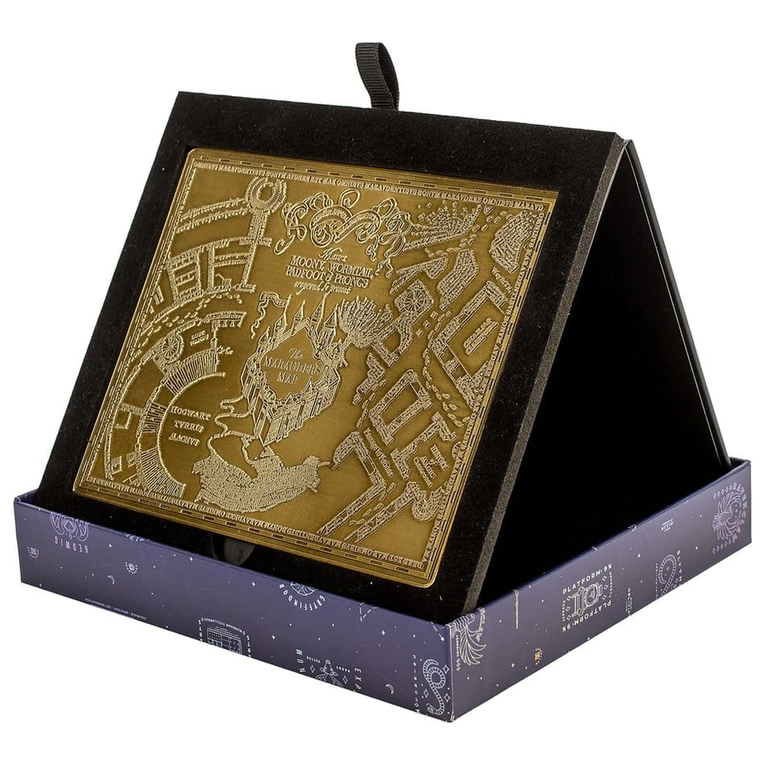 Harry Potter Replika Marauder's Map metalowa mapa 15 cm zdjęcie produktu