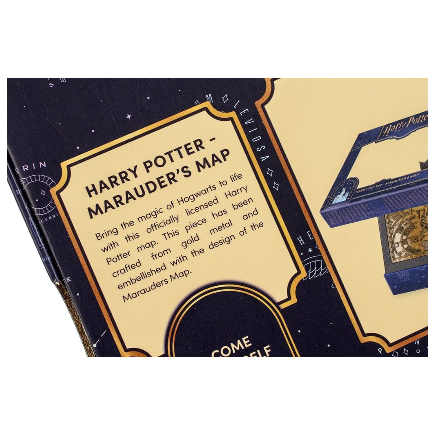 Harry Potter Replika Marauder's Map metalowa mapa 15 cm zdjęcie produktu