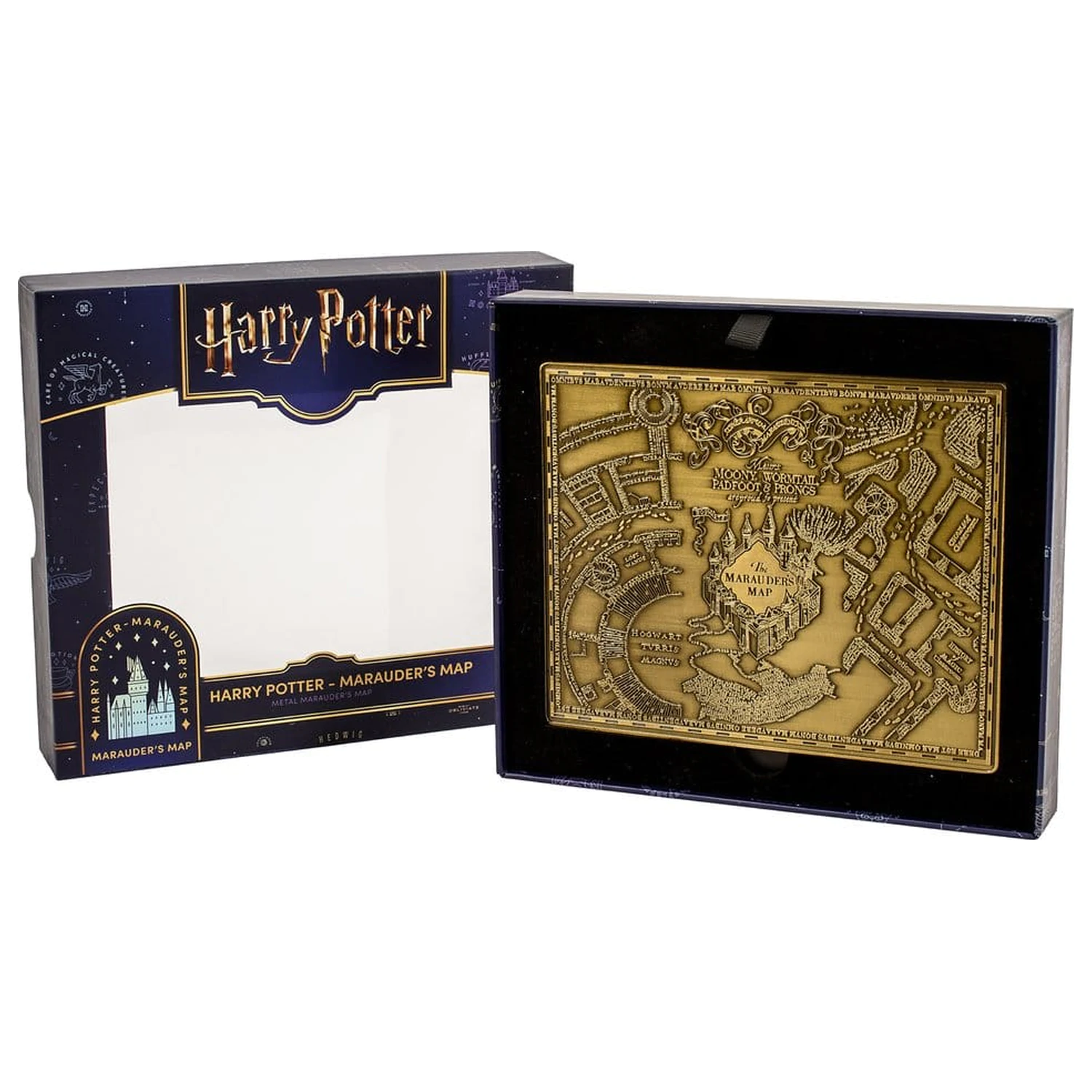 Harry Potter Replika Marauder's Map metalowa mapa 15 cm zdjęcie produktu