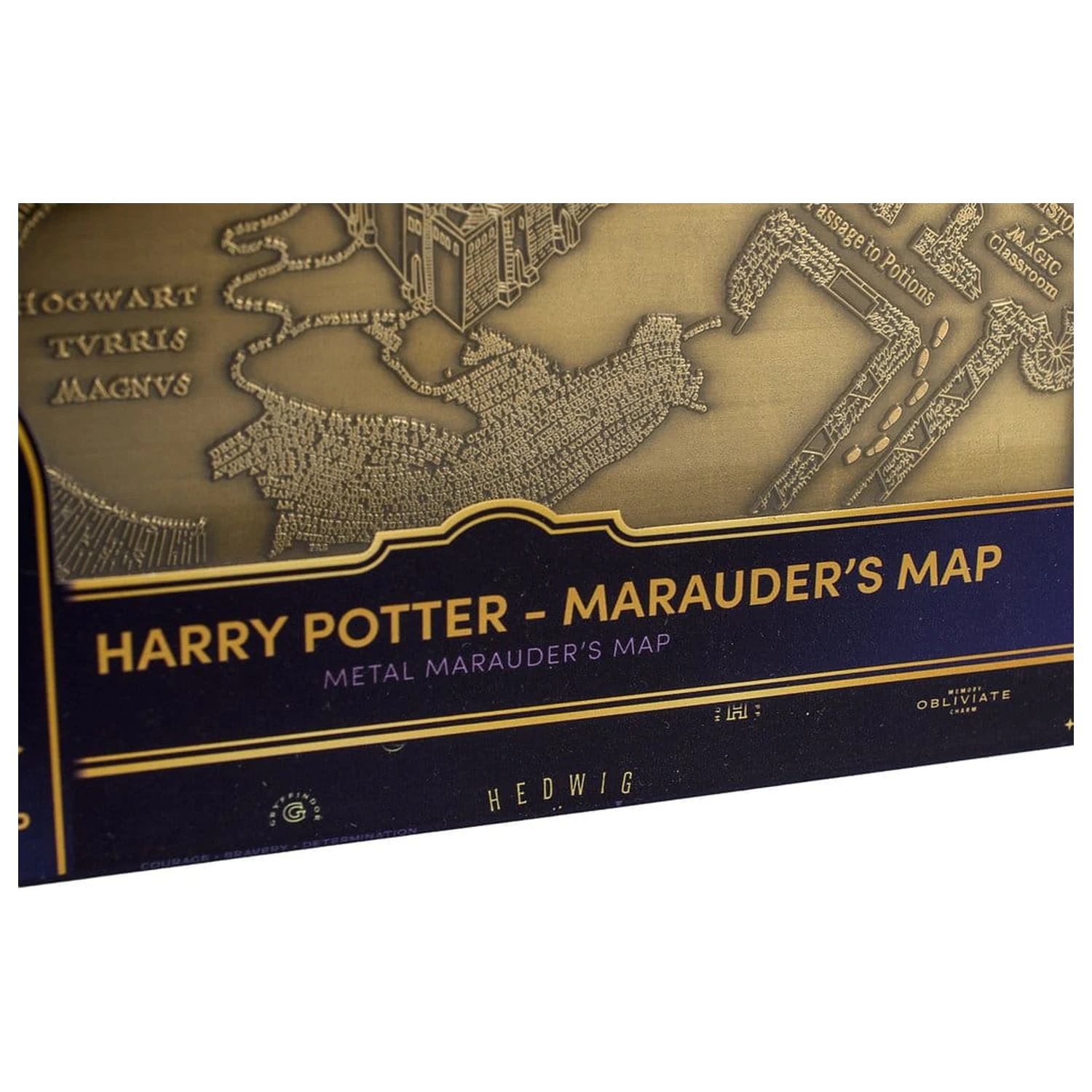 Harry Potter Replika Marauder's Map metalowa mapa 15 cm zdjęcie produktu