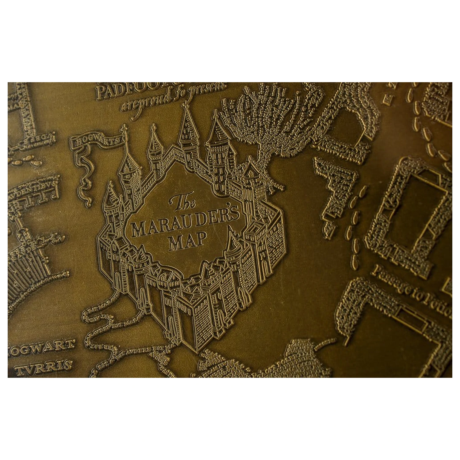 Harry Potter Replika Marauder's Map metalowa mapa 15 cm zdjęcie produktu