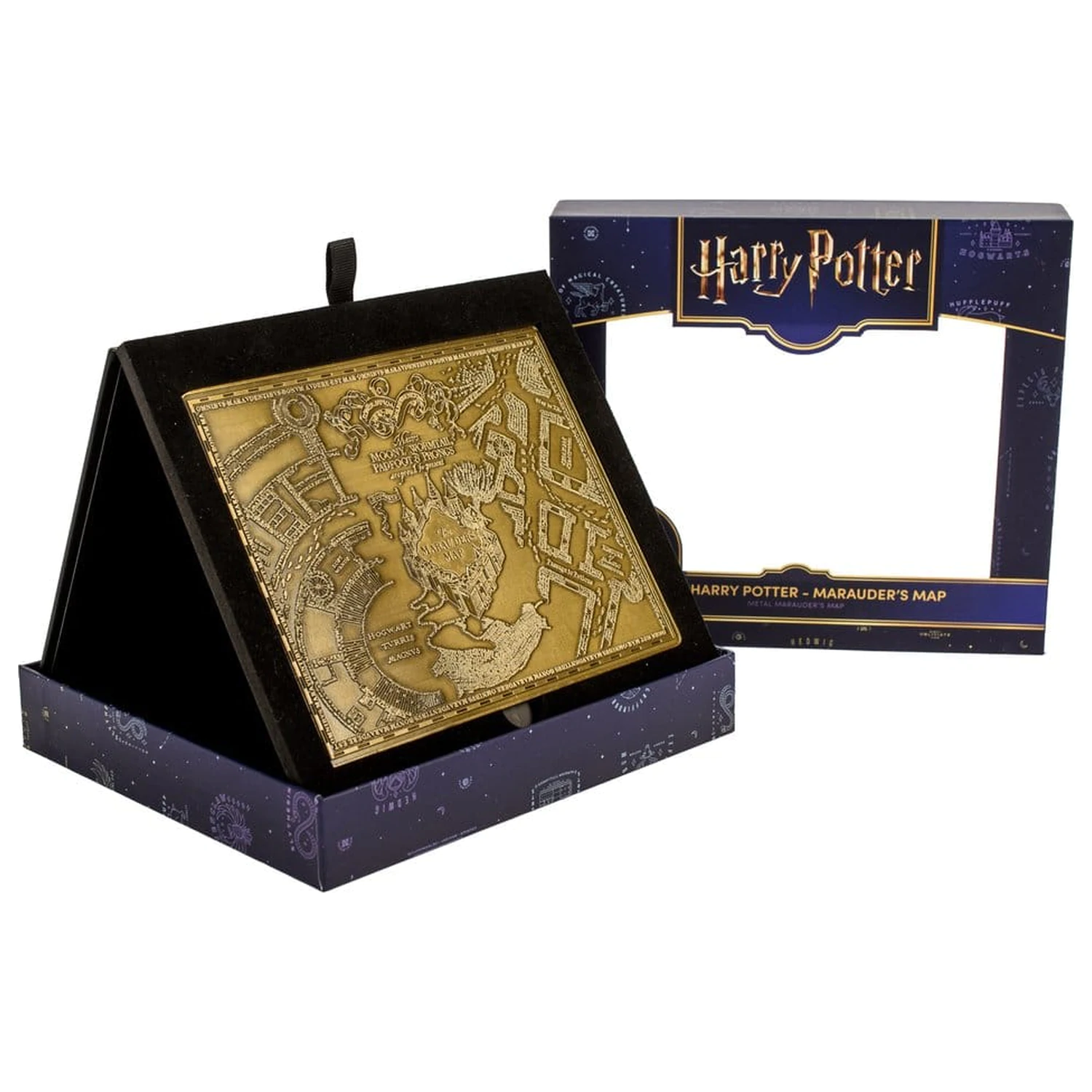 Harry Potter Replika Marauder's Map metalowa mapa 15 cm zdjęcie produktu