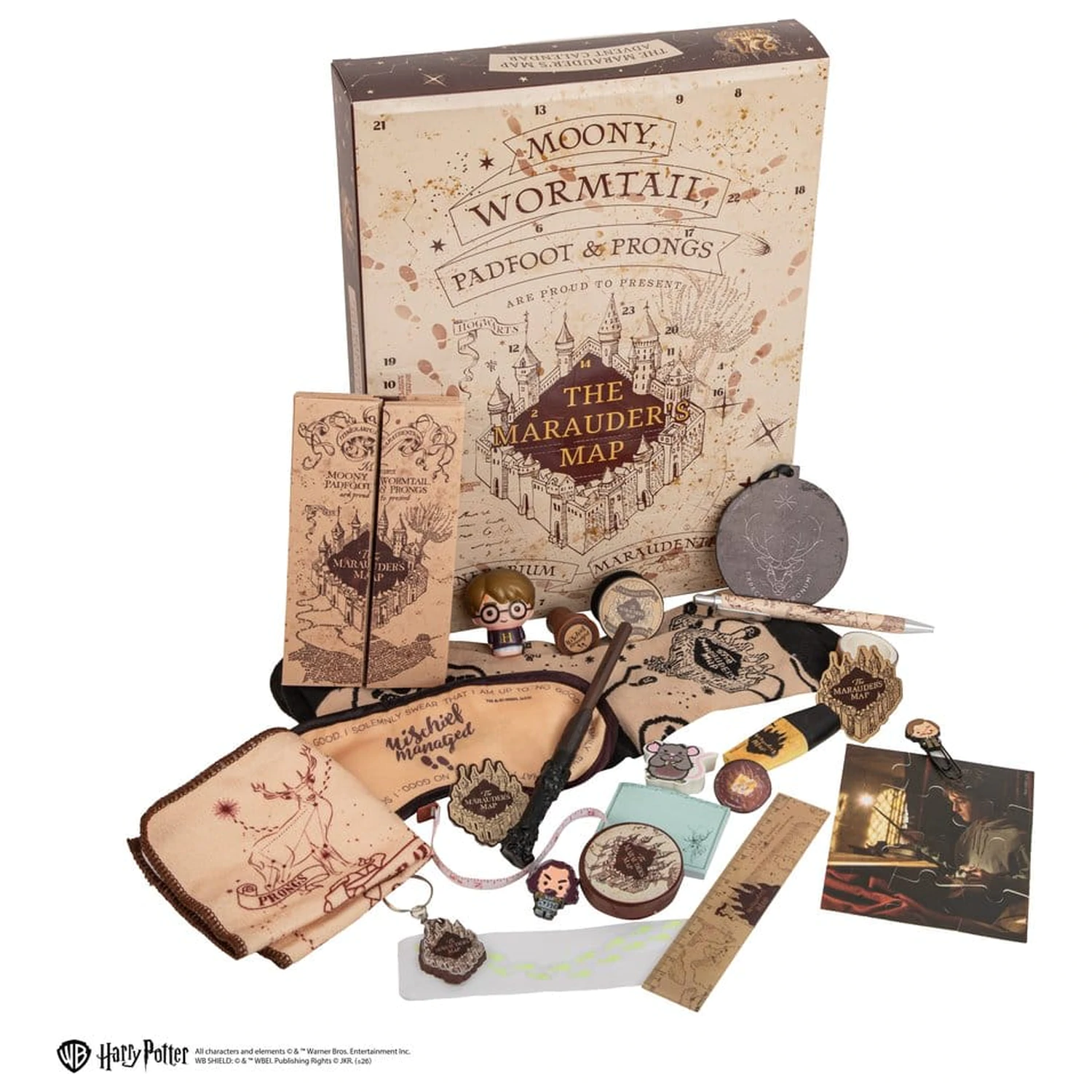 Harry Potter Kalendarz adwentowy Marauder's Map New Edition 2026 zdjęcie produktu