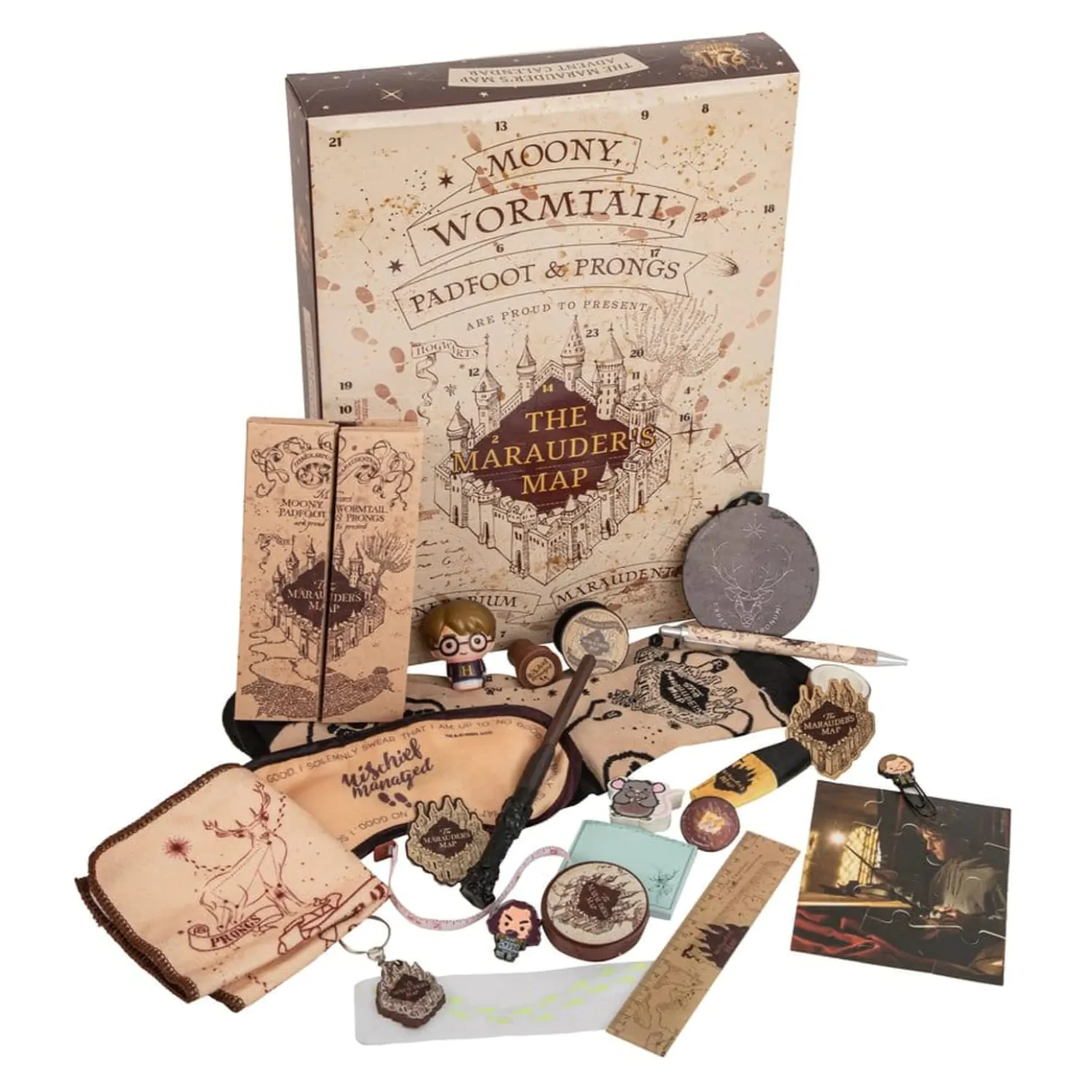 Harry Potter Kalendarz adwentowy Marauder's Map New Edition 2026 zdjęcie produktu