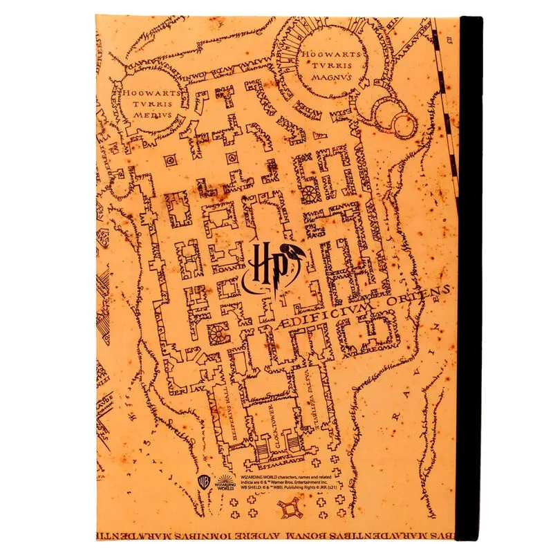 Harry Potter Notes with Light Marauder's Map zdjęcie produktu