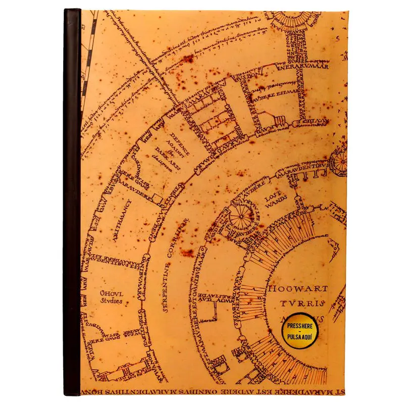 Harry Potter Notes with Light Marauder's Map zdjęcie produktu