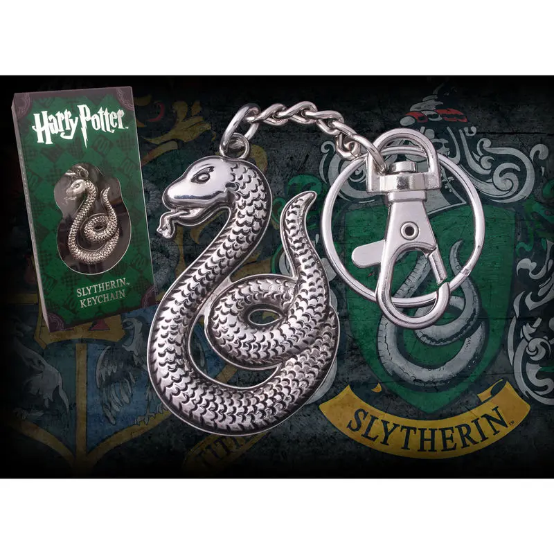 Harry Potter Metalowy Brelok do Kluczy Slytherin 7 cm zdjęcie produktu