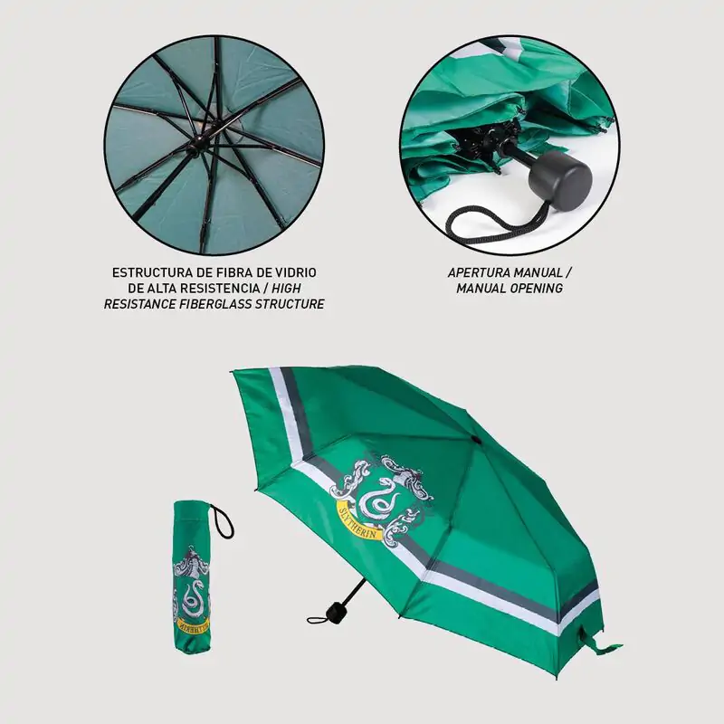 Parasol składany ręcznie Harry Potter Slytherin zdjęcie produktu